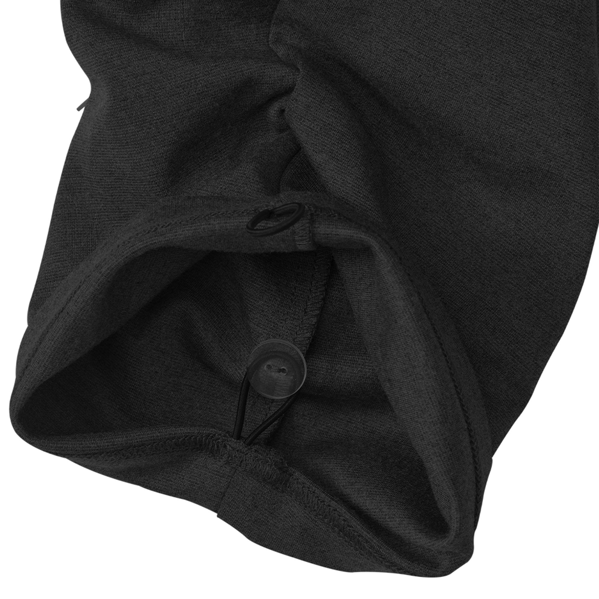 Silverts® Open Back Adaptive Pants, X-Large, Black (1 Unit)