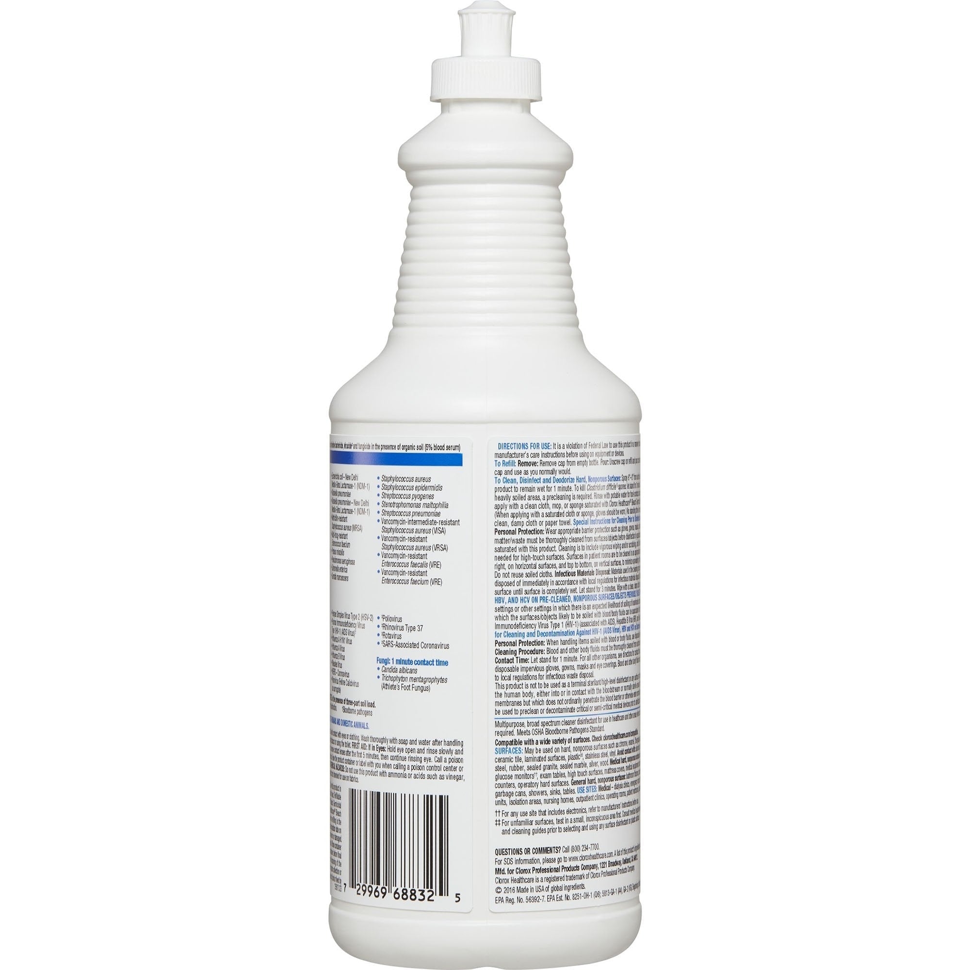 Clorox Healthcare® Surface Disinfectant Cleaner (1 Unit)