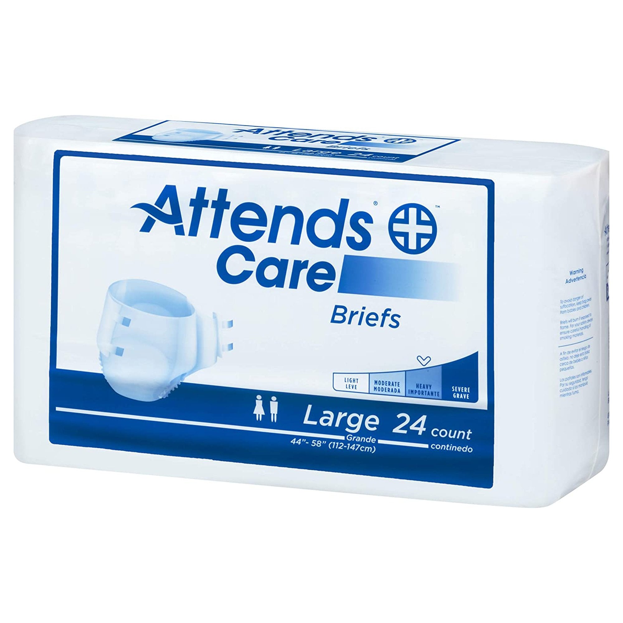 Attends® Care Heavy Incontinence Brief, Large (24 Units)