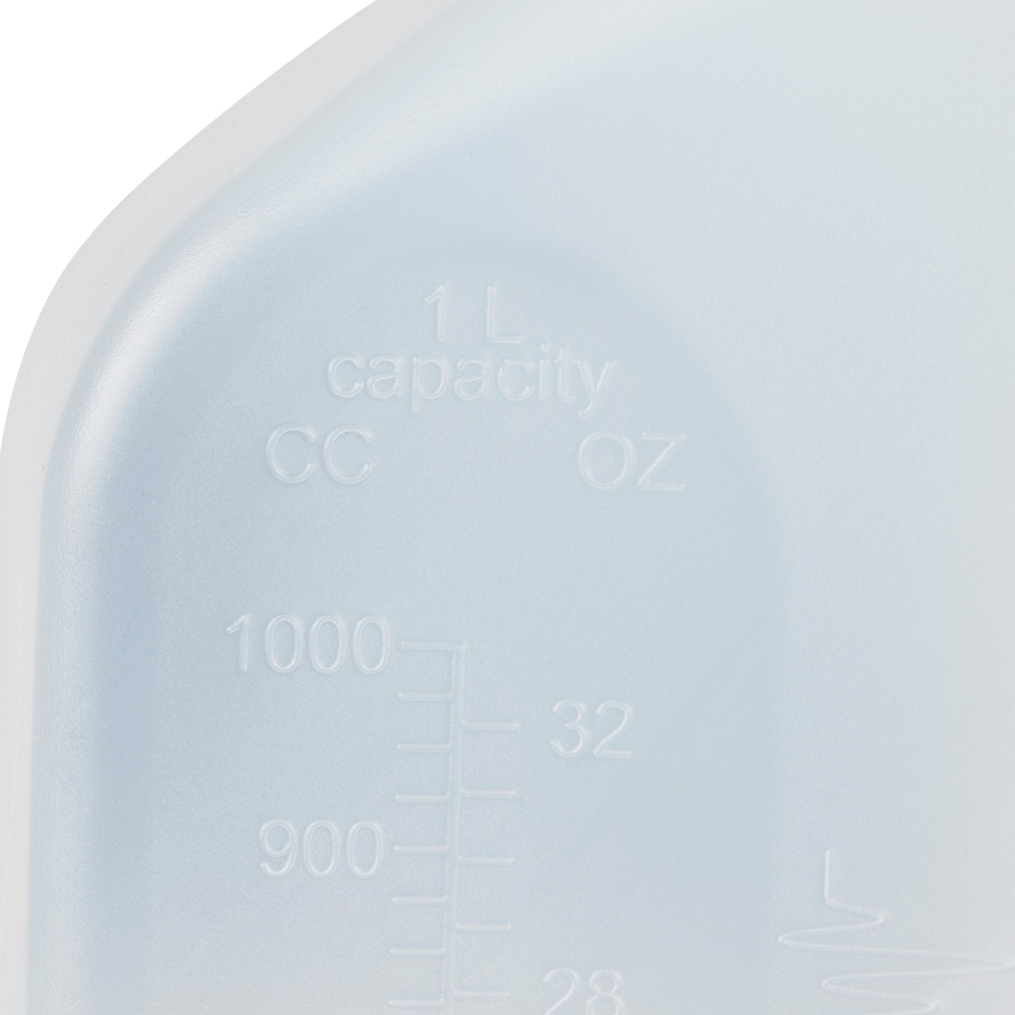 McKesson Male Urinal with Lid - 1000 mL Capacity, Hospital Grade, 50 Pack
