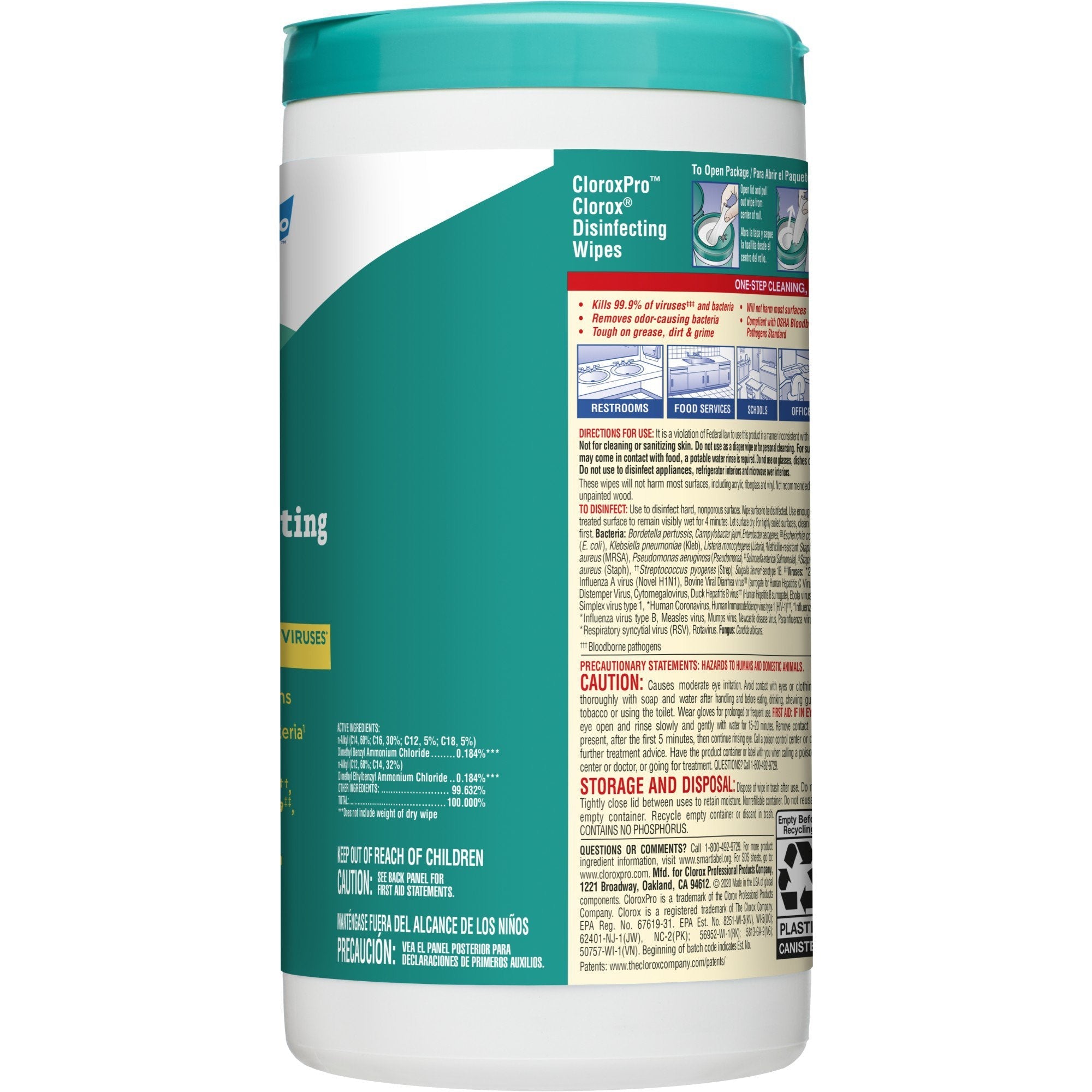 Clorox® Surface Disinfectant Wipes (75 Units)