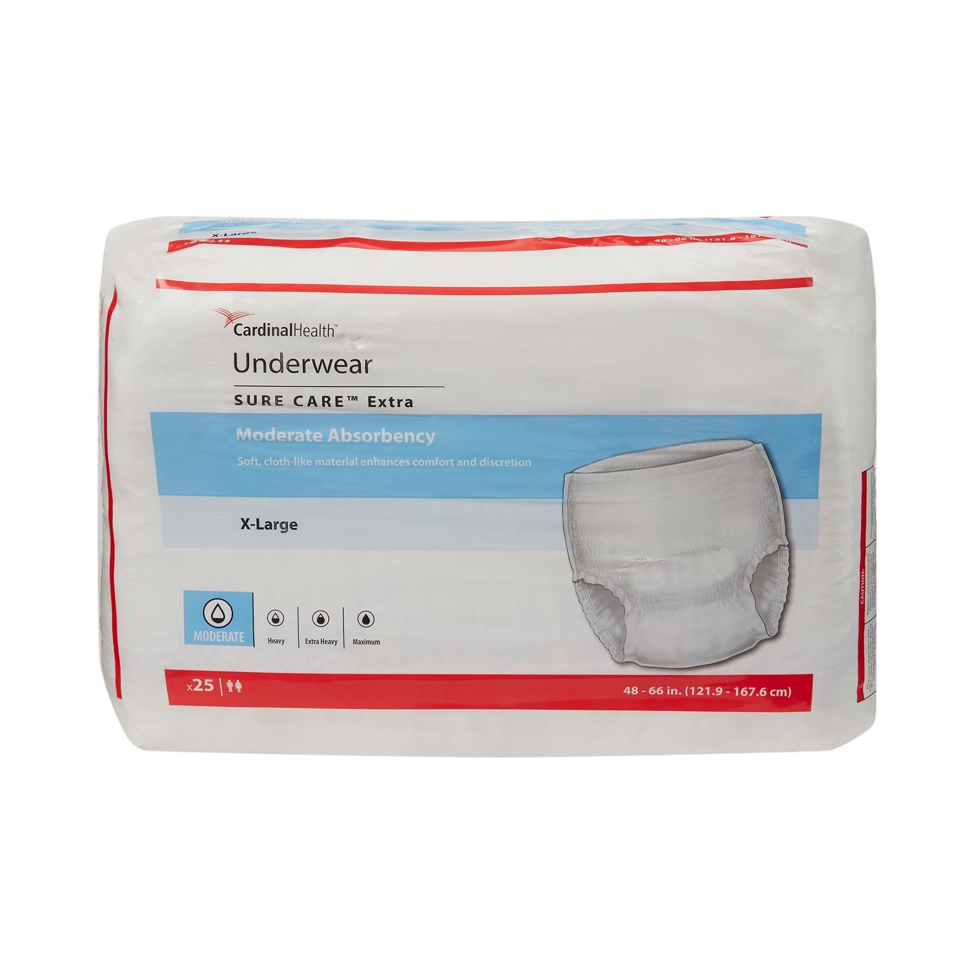 Simplicity™ Extra Moderate Absorbent Underwear, Extra Large (25 Units)