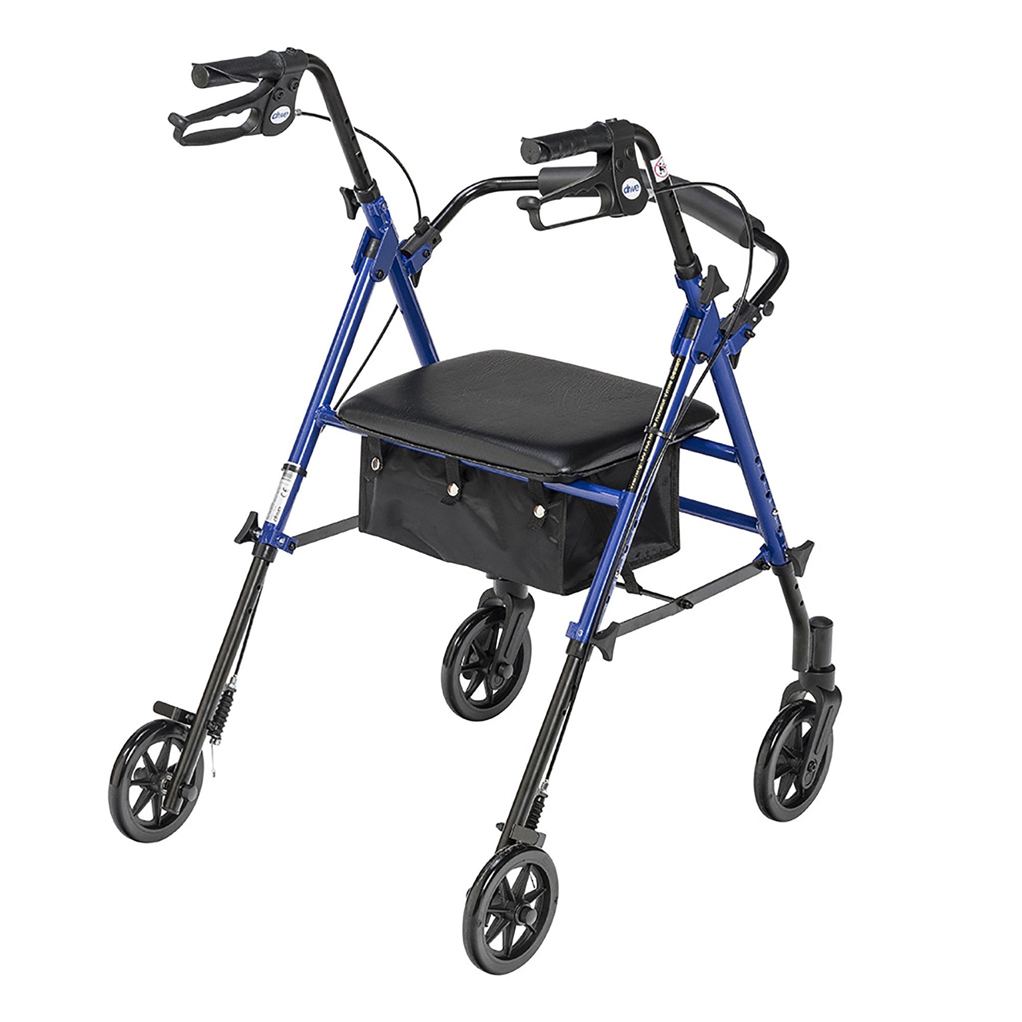 drive™ Four Wheel Rollator, Blue (1 Unit)