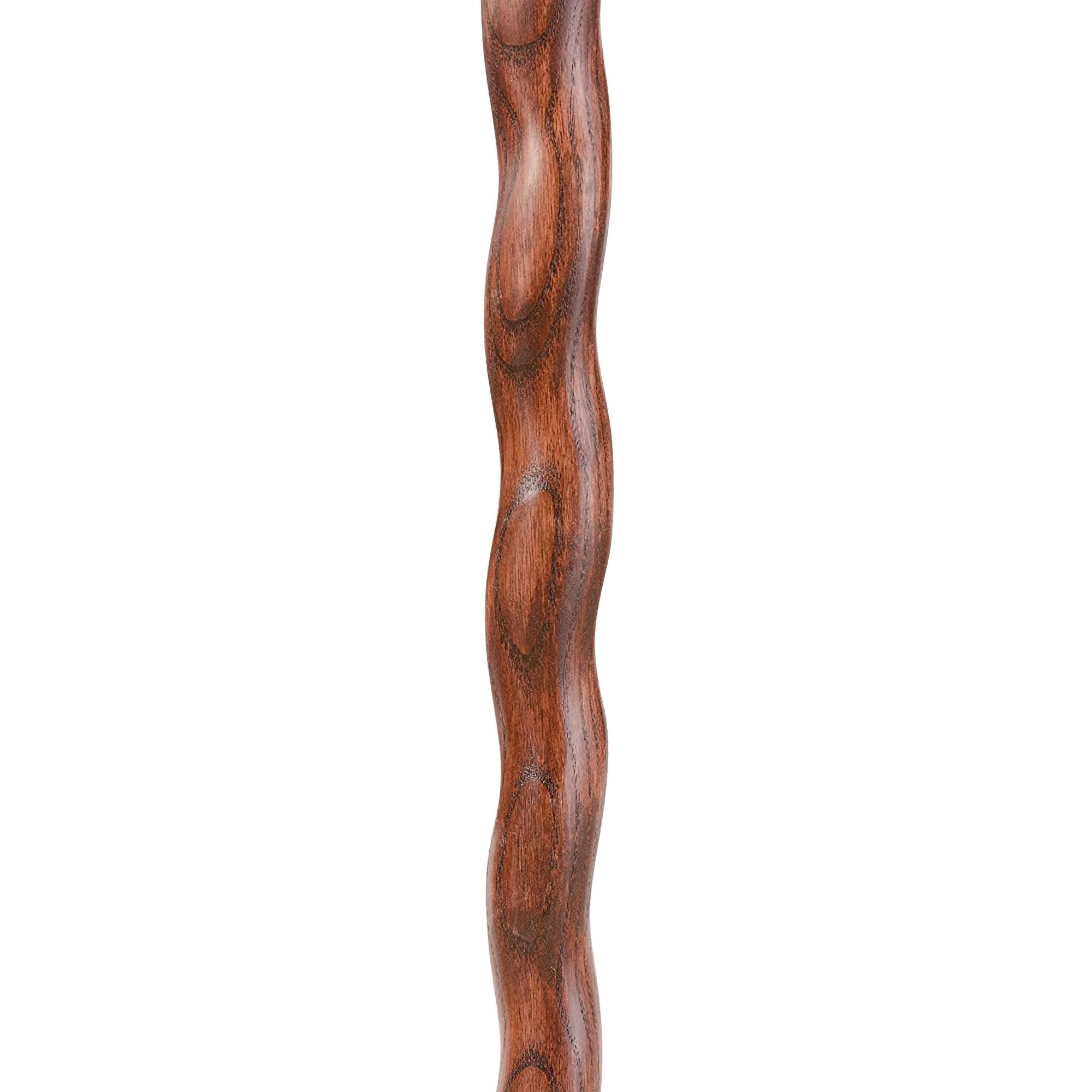 Brazos™ Twisted Oak Hitchhiker Handcrafted Walking Stick, 55-Inch, Red (1 Unit)