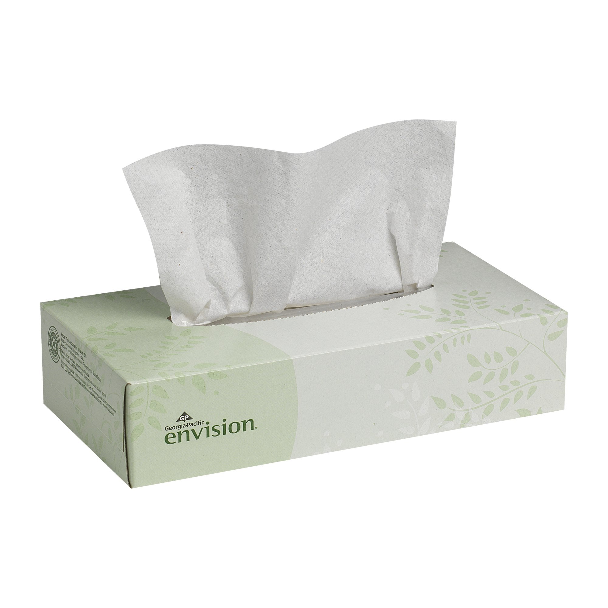 Envision Facial Tissue White 8 X 8-3/10 Inch (30 Units)