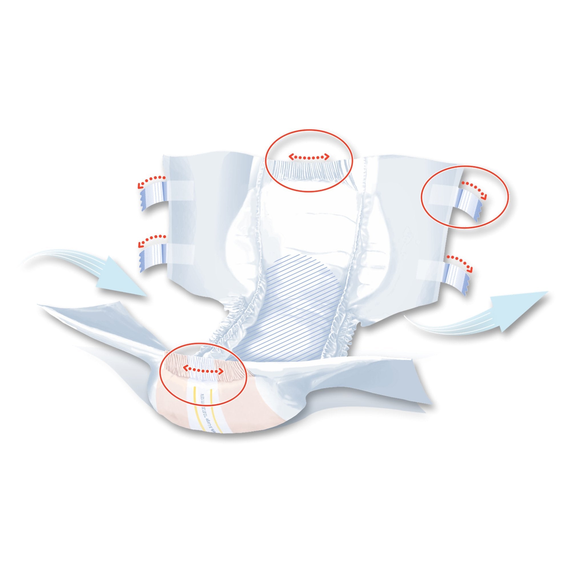 Seni® Super Plus Heavy to Severe Absorbency Incontinence Brief, Extra Large (8 Units)