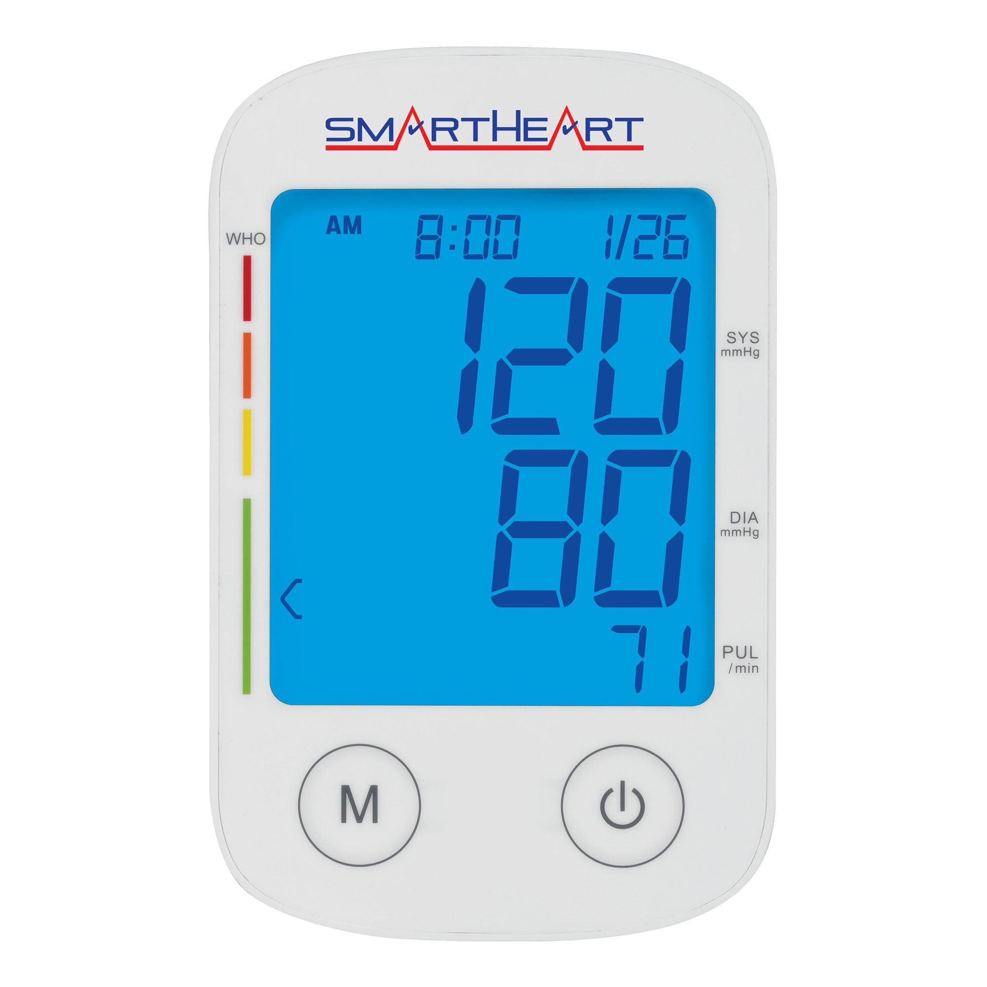 SmartHeart Blood Pressure Monitor with Automatic Inflation, L/XL Cuffs (1 Unit)