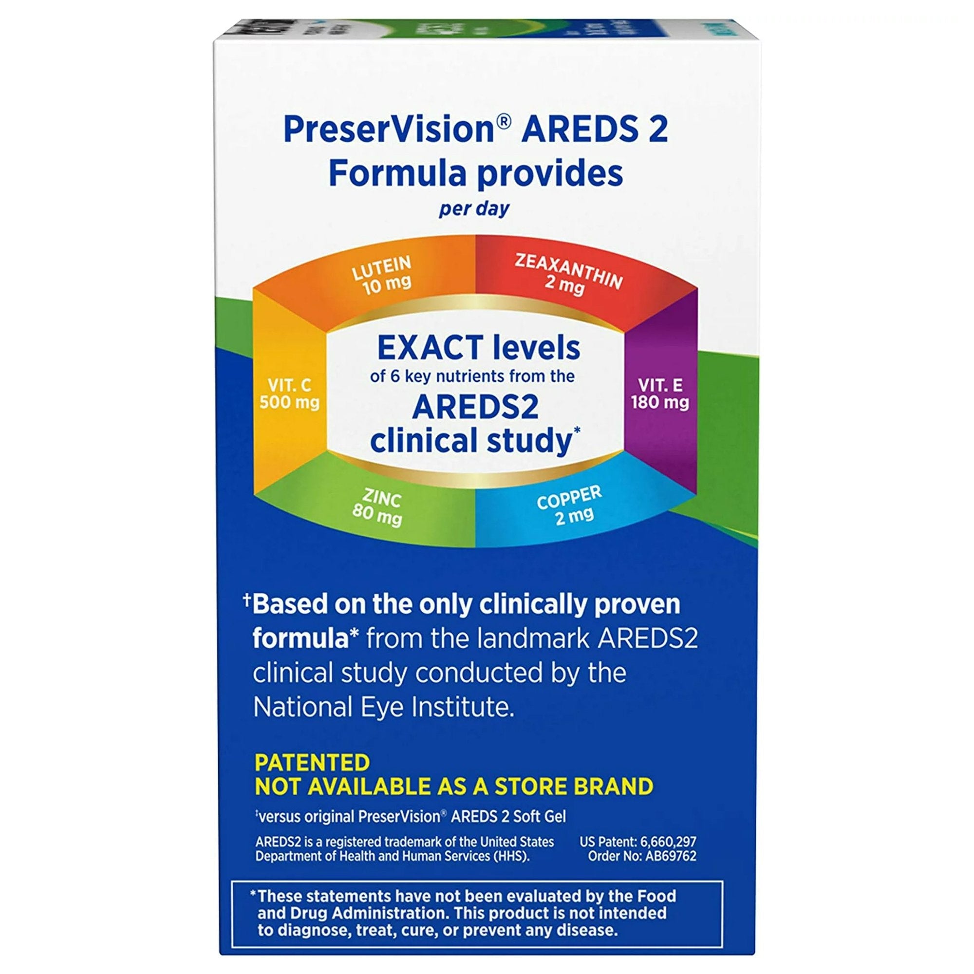 PreserVision® Areds 2 Ascorbic Acid / Vitamin E Eye Supplement (1 Unit)