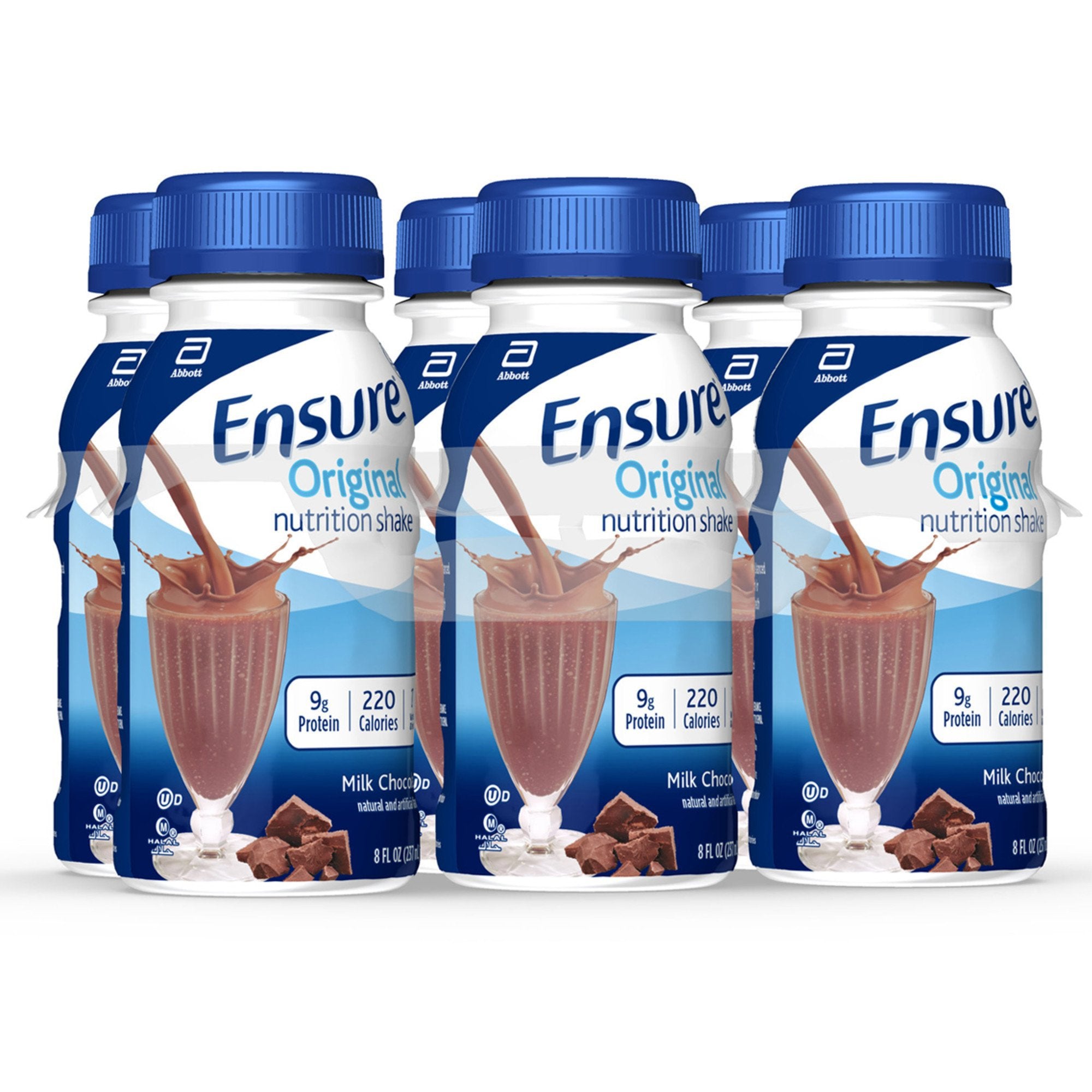 Ensure® Original Nutrition Shake, Chocolate, 8-ounce bottle (24 Units)