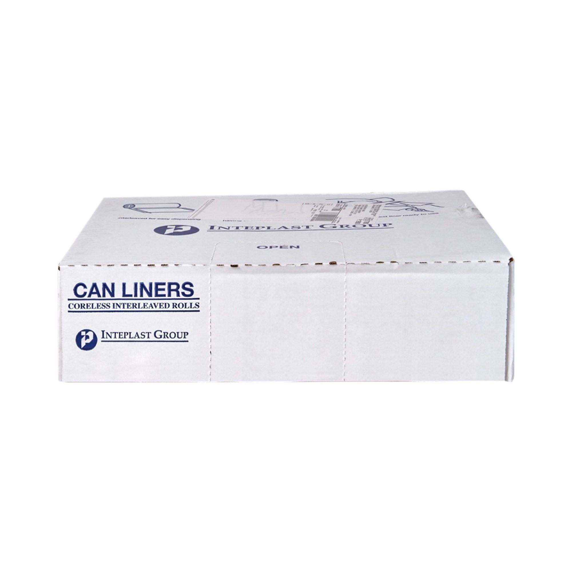 McKesson Medium Duty Clear Trash Bag, 45 gal, 12 Mic (250 Units)
