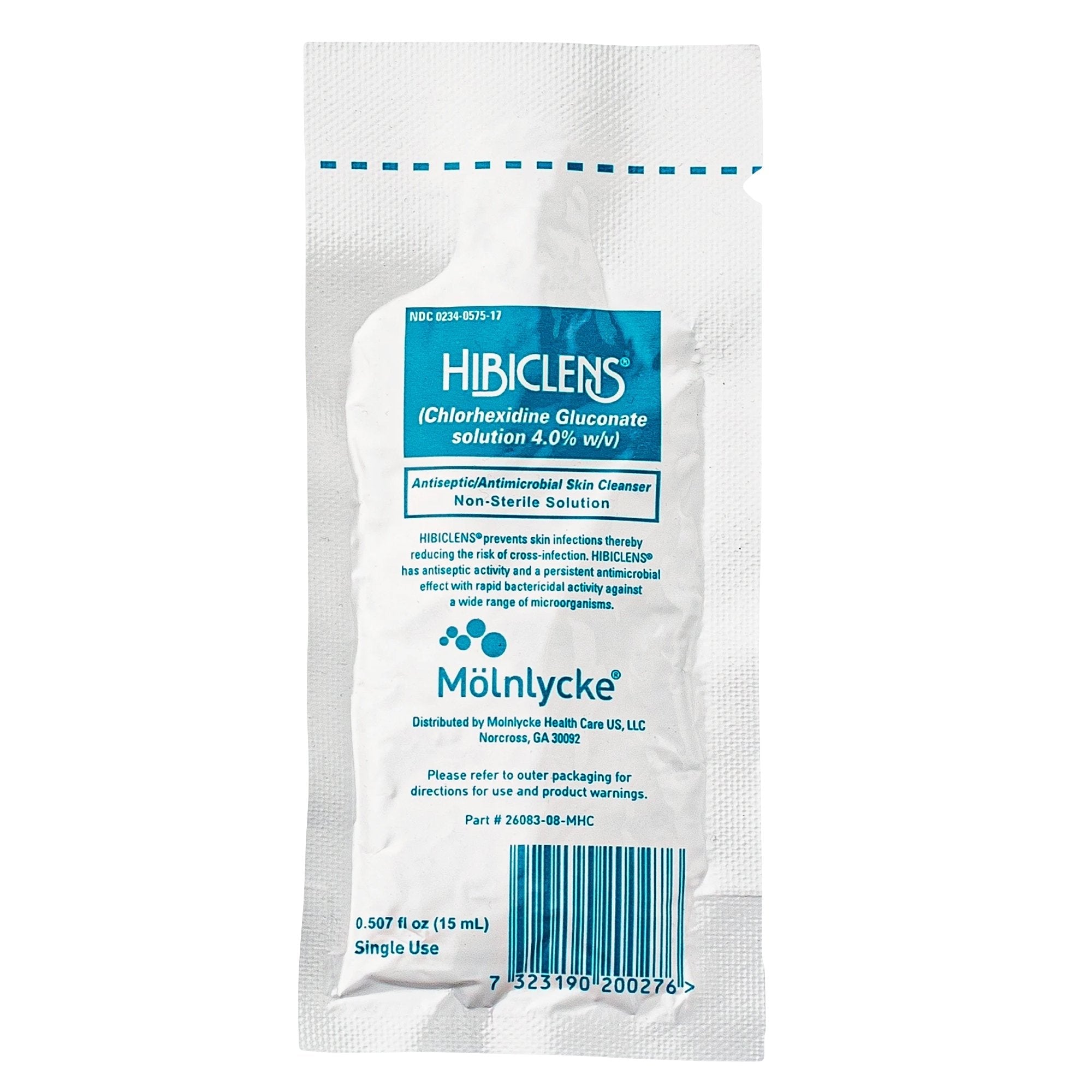 Hibiclens® Surgical Scrub, 15 mL Individual Packet (50 Units)