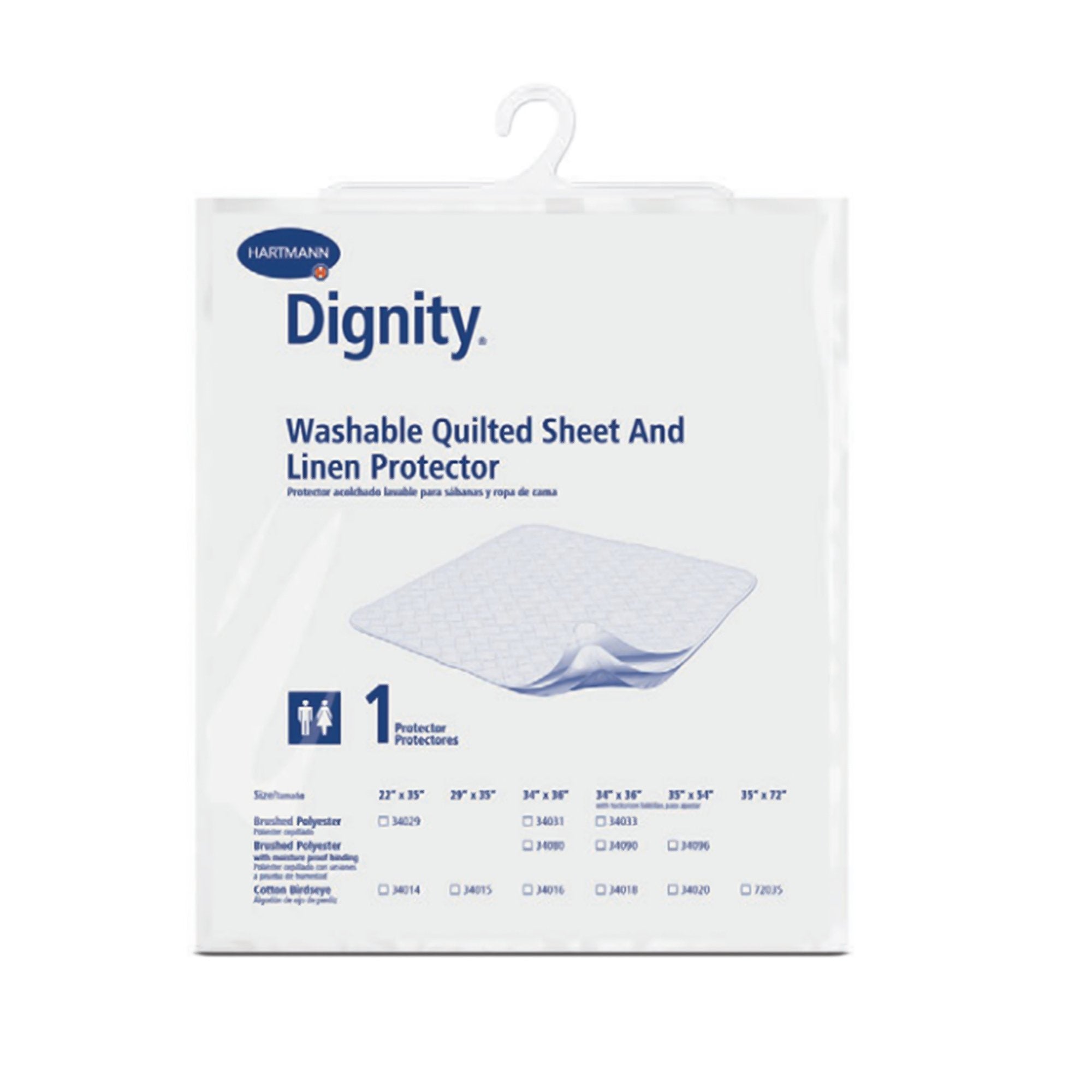 Dignity® Washable Protectors Underpad, 35 x 54 Inch (1 Unit)