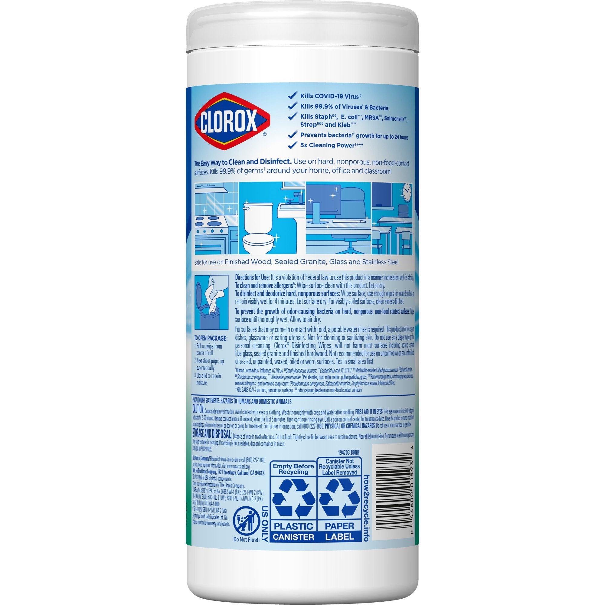 Clorox® Disinfecting Wipes, Fresh Scent (1 Unit)