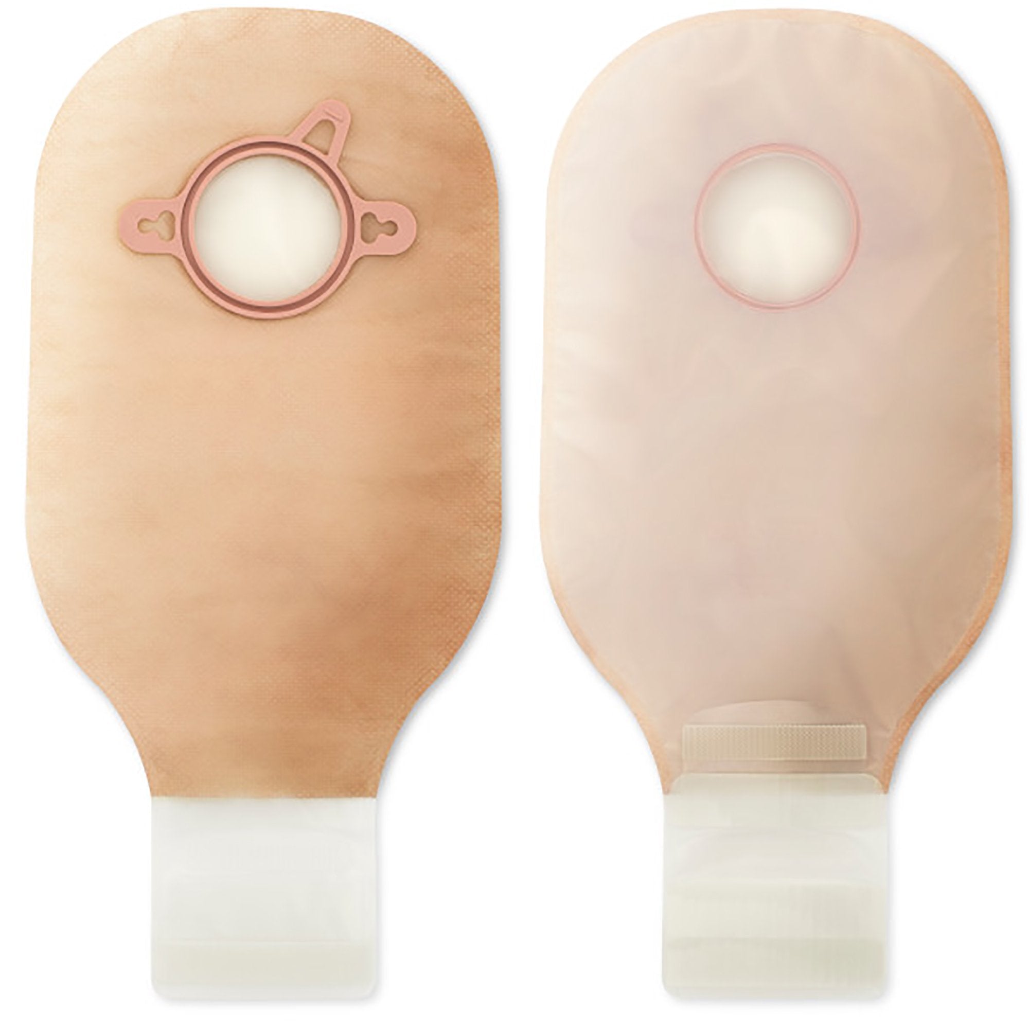 New Image™ Drainable Transparent Colostomy Pouch, 12 Inch Length, 2¾ Inch Flange (10 Units)