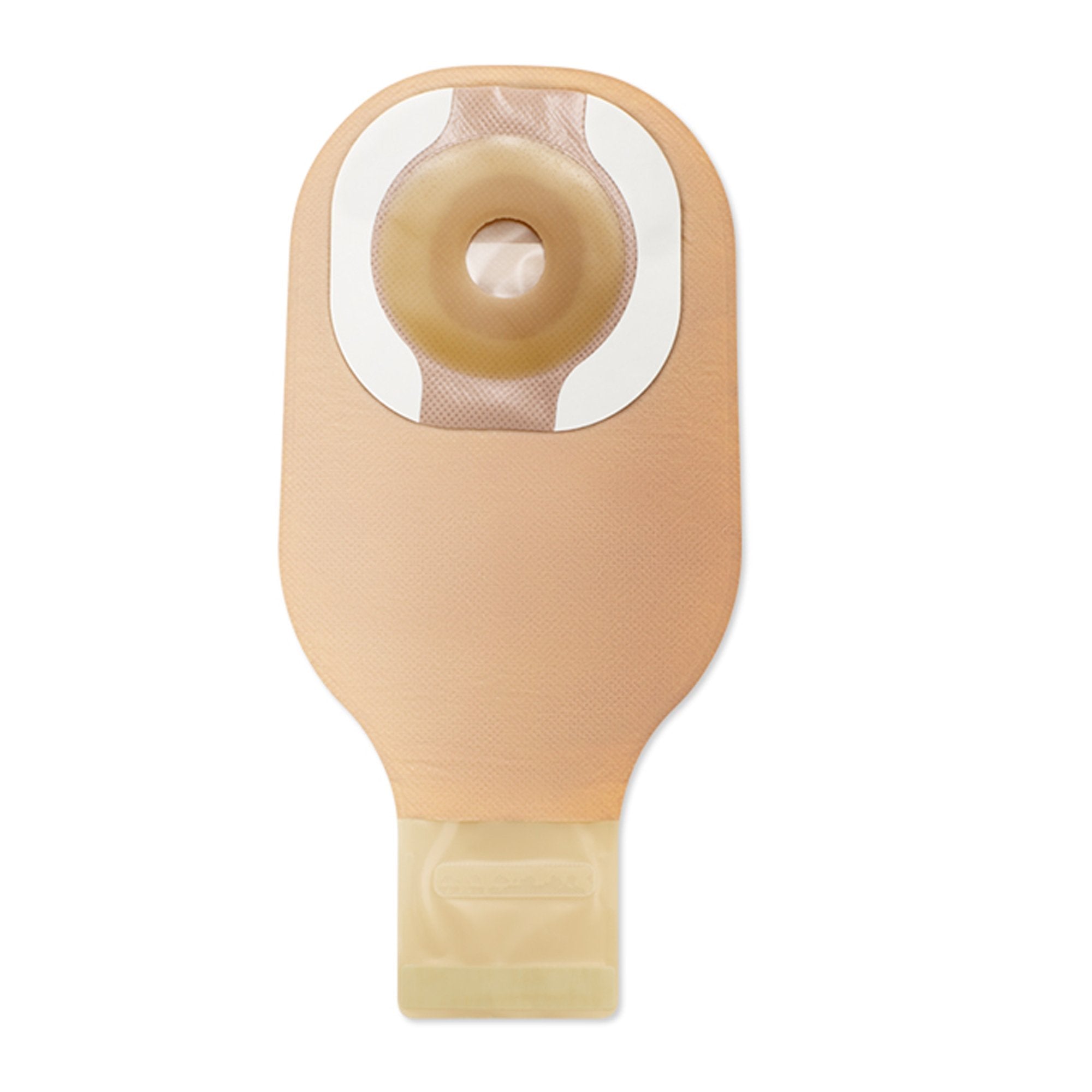 Premier™ One-Piece Drainable Beige Ostomy Pouch, 12 Inch Length, 1 Inch Stoma (10 Units)