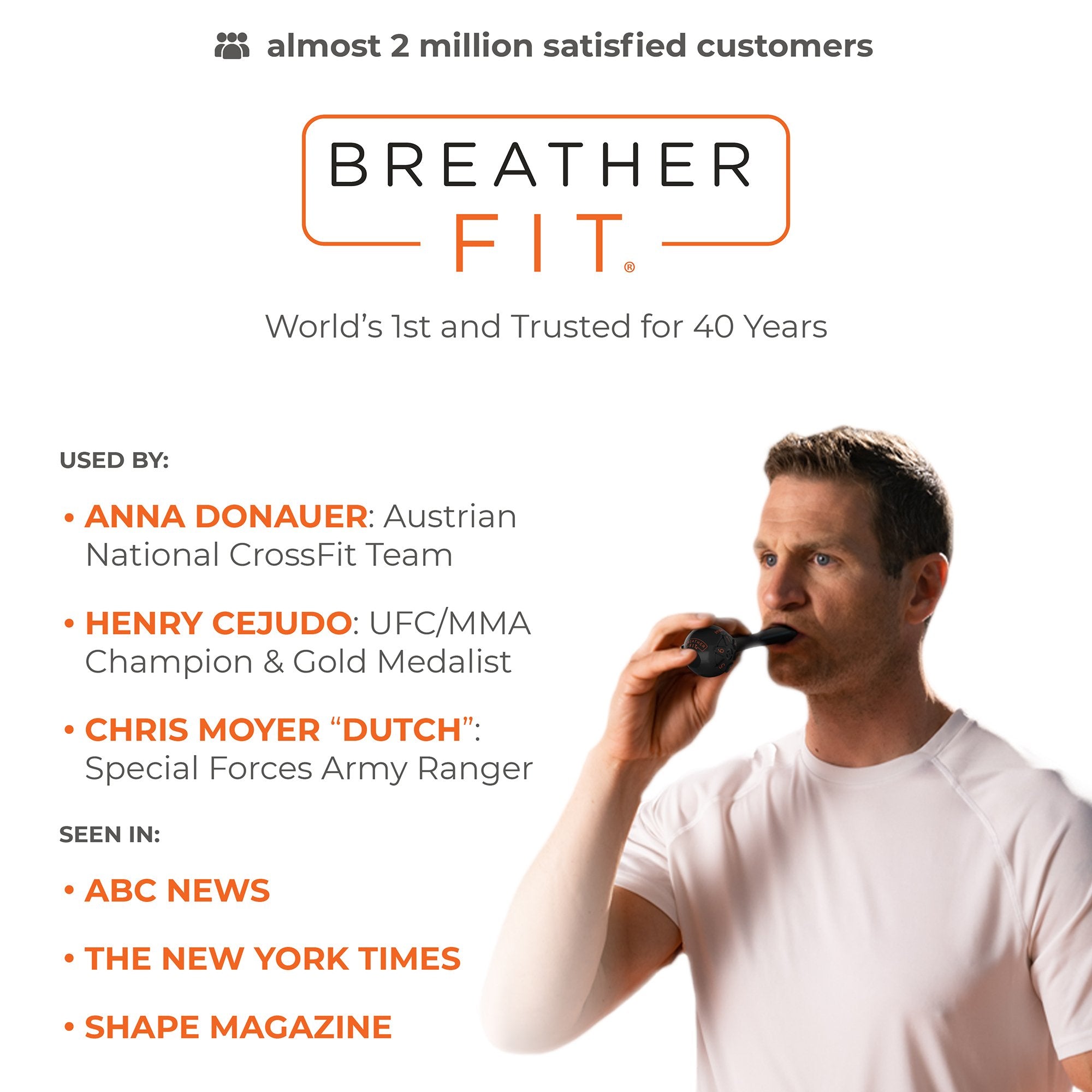 Breather Fit® Respiratory Exerciser (1 Unit)