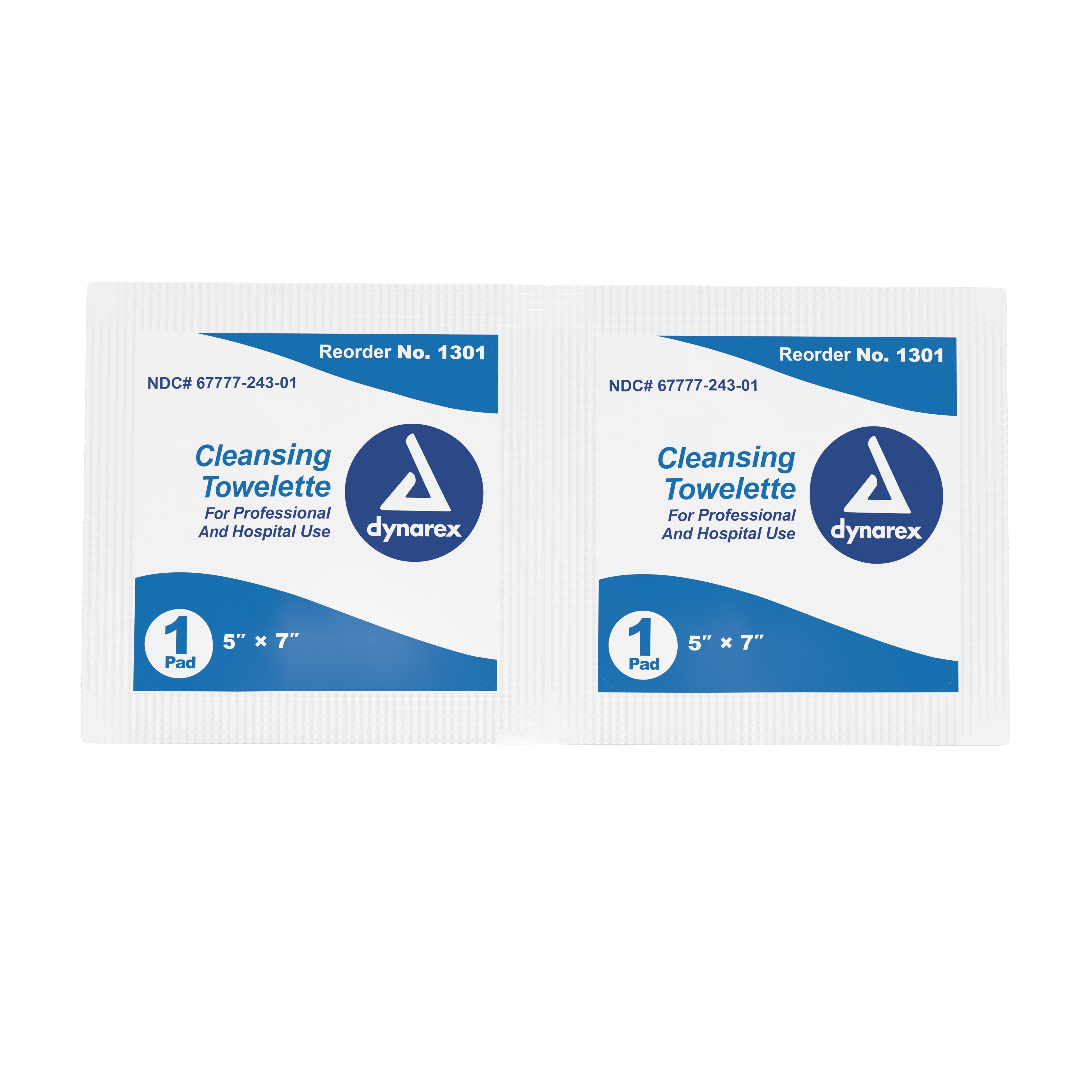 dynarex® Scented Cleansing Towelettes, Individual Packets (100 Units)