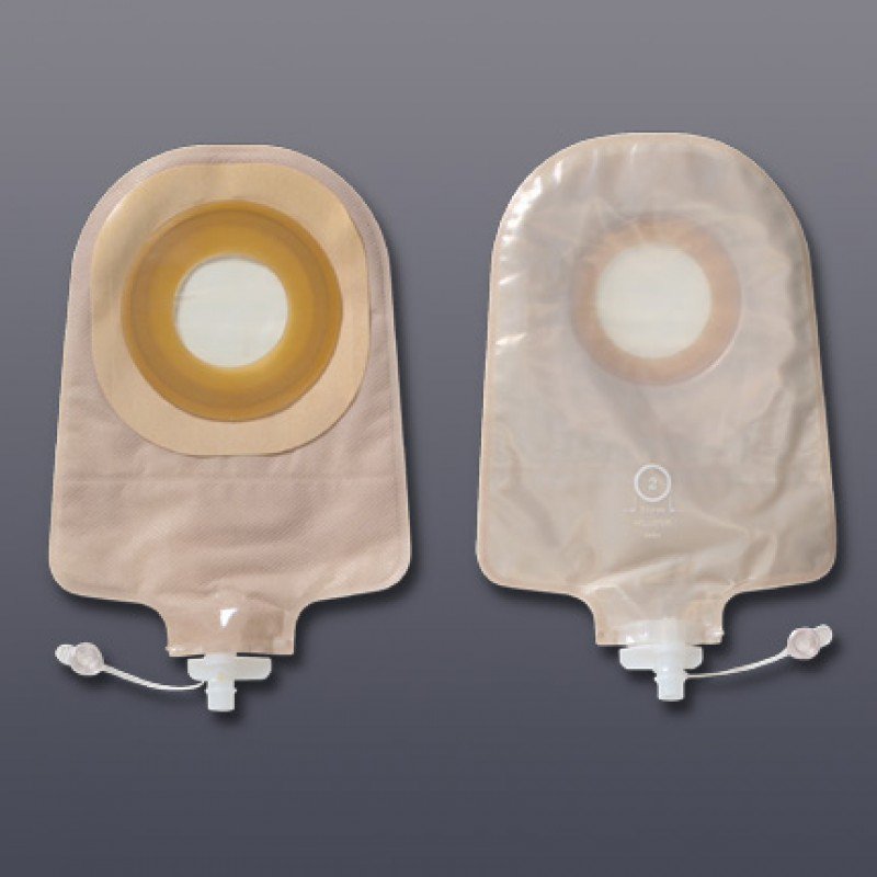 Premier™ One-Piece Drainable Transparent Urostomy Pouch, 9 Inch Length, 1¾ Inch Stoma (10 Units)