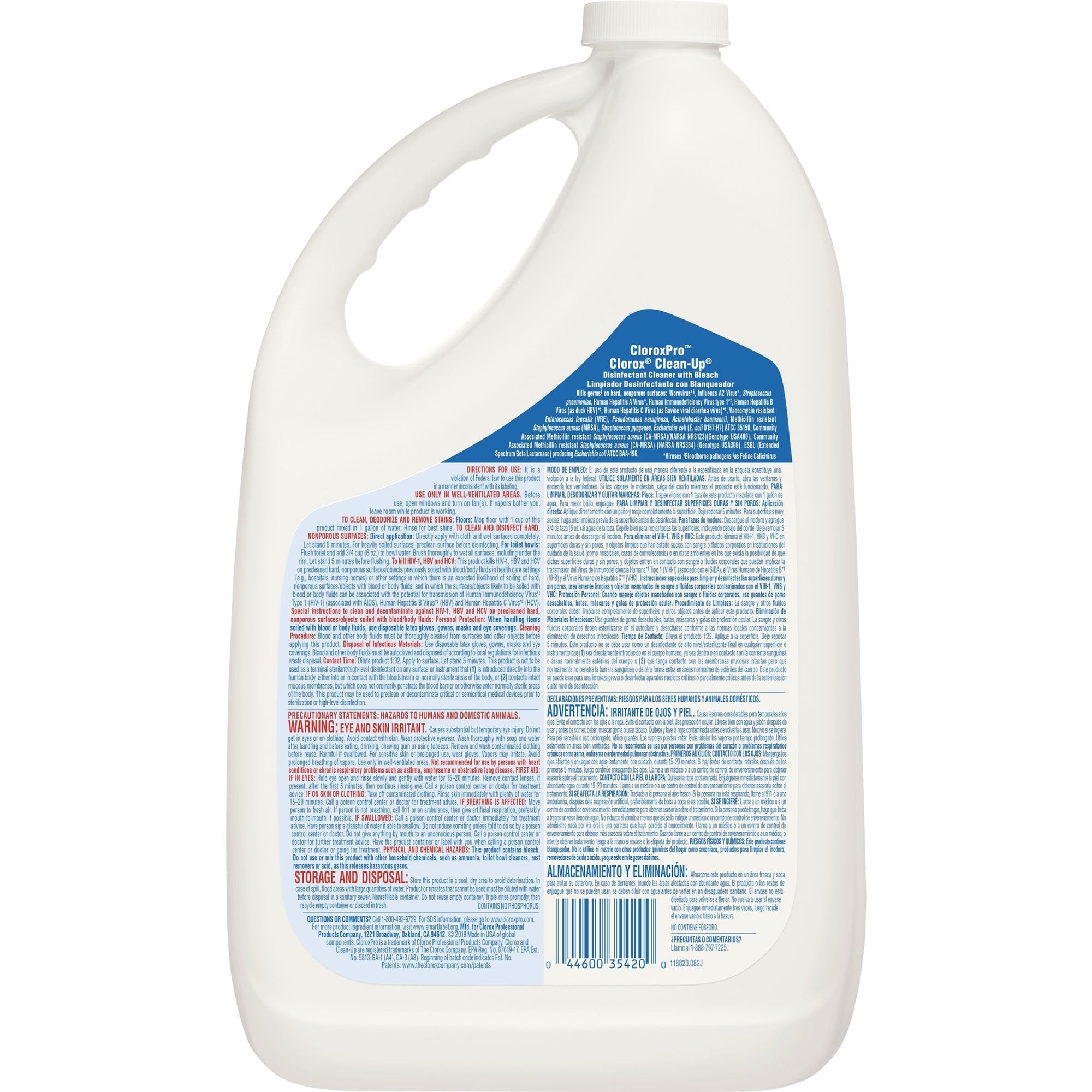 Clorox® Clean-Up® w/Bleach Surface Disinfectant Cleaner (4 Units)