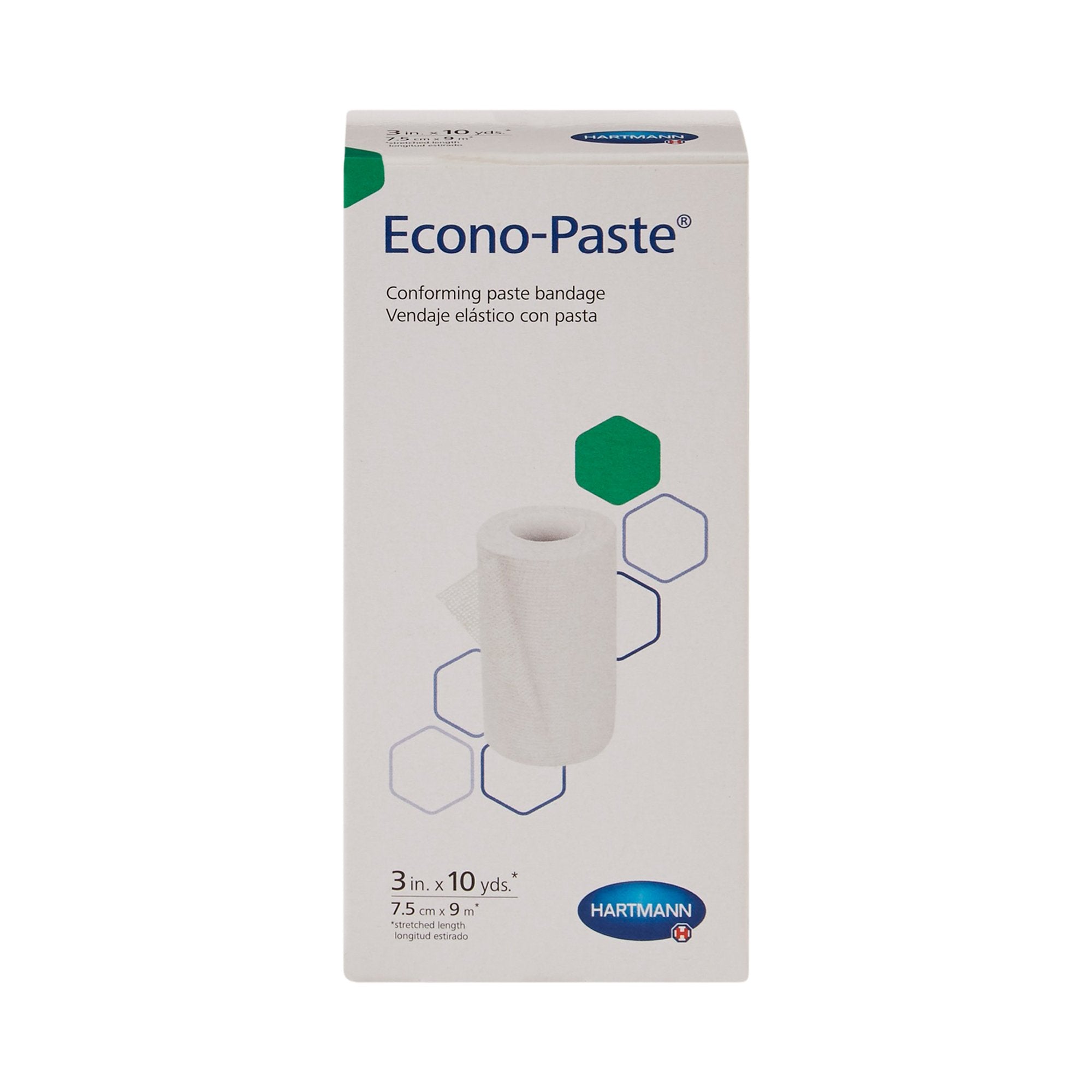 Econo-Paste® Impregnated Conforming Dressing, 3 Inch x 10 Yard (12 Units)