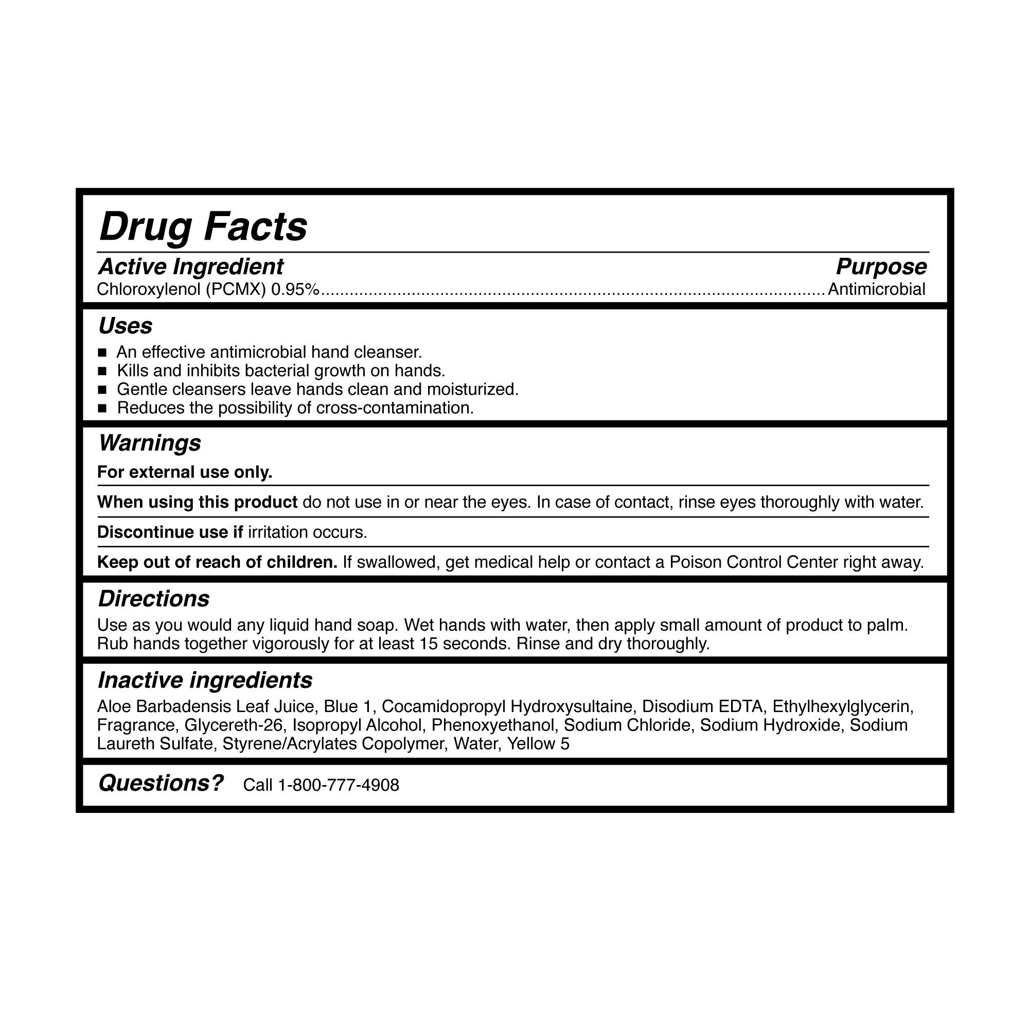 McKesson Herbal Antimicrobial Lotion Soap, 1-Gal Jug for Gentle Hand Care