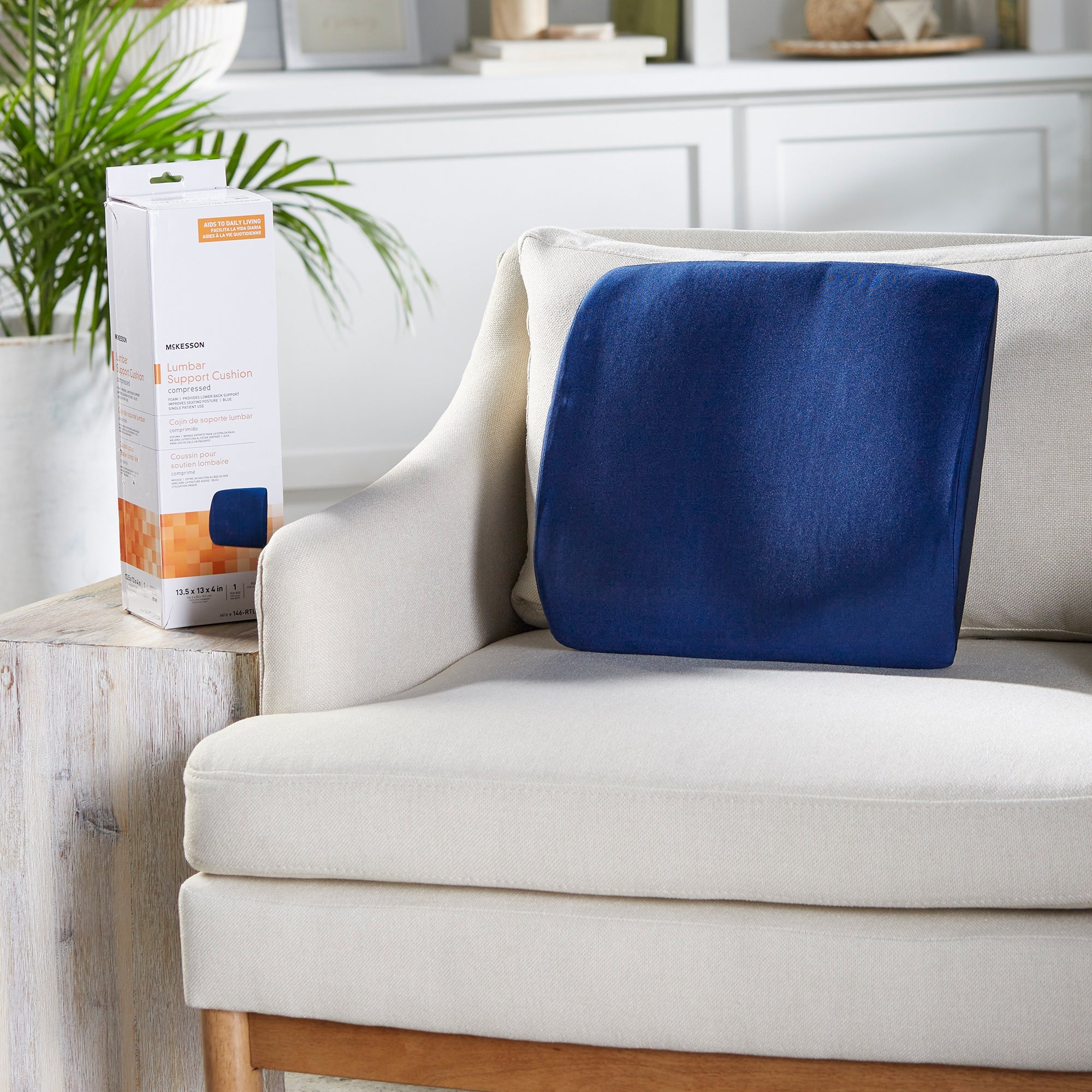 McKesson Compressed Lumbar Support Cushion (4 Units)