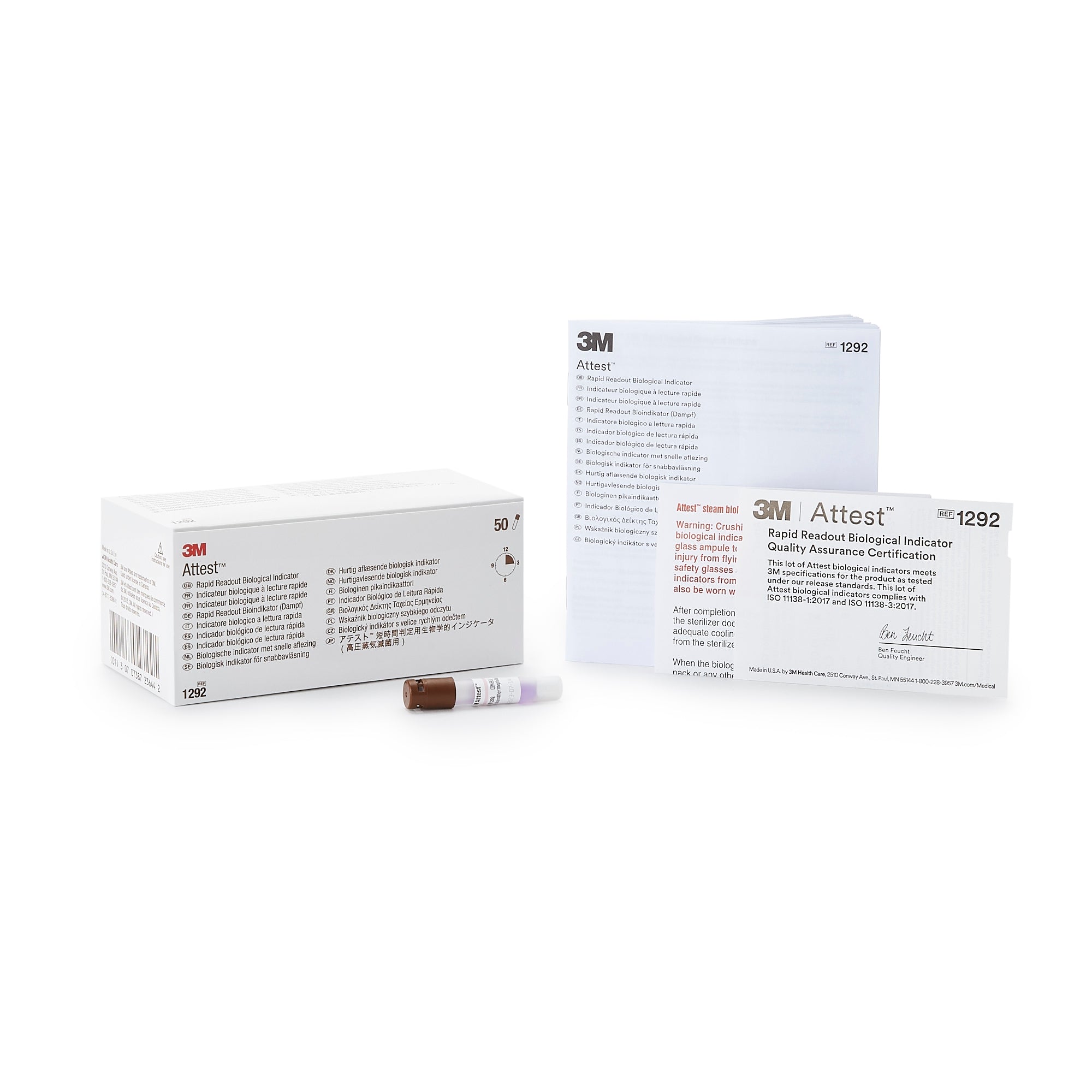 3M Attest Rapid Readout Biological Indicator - Sterilization Assurance