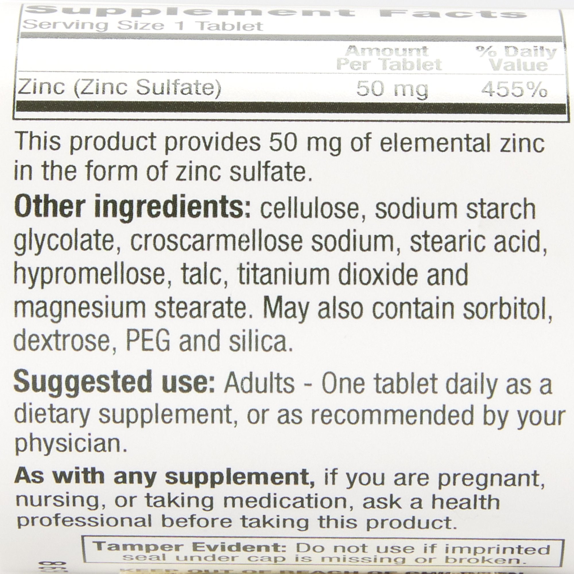 Geri-Care Zinc Sulfate Mineral Supplement (1 Unit)