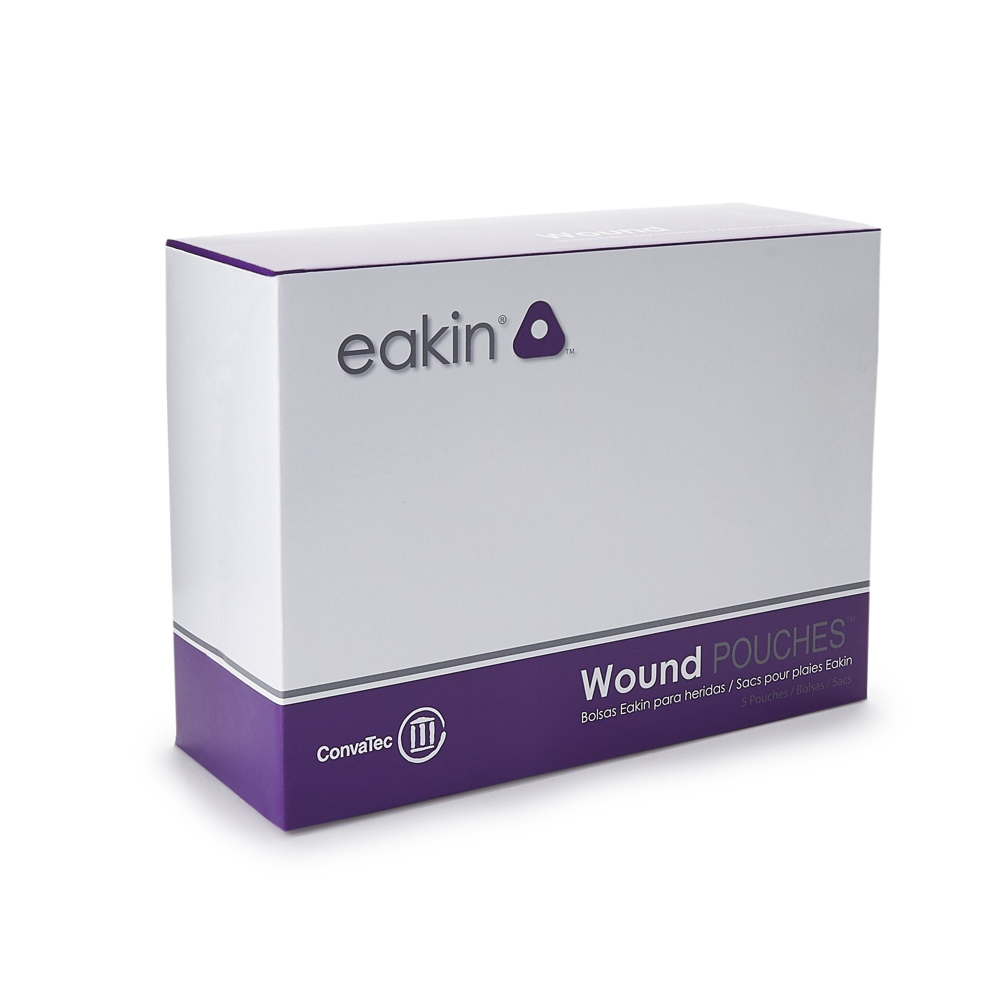 Eakin® Fistula and Wound Drainage Pouch, 6-3/10 x 9-7/10 Inch (5 Units)