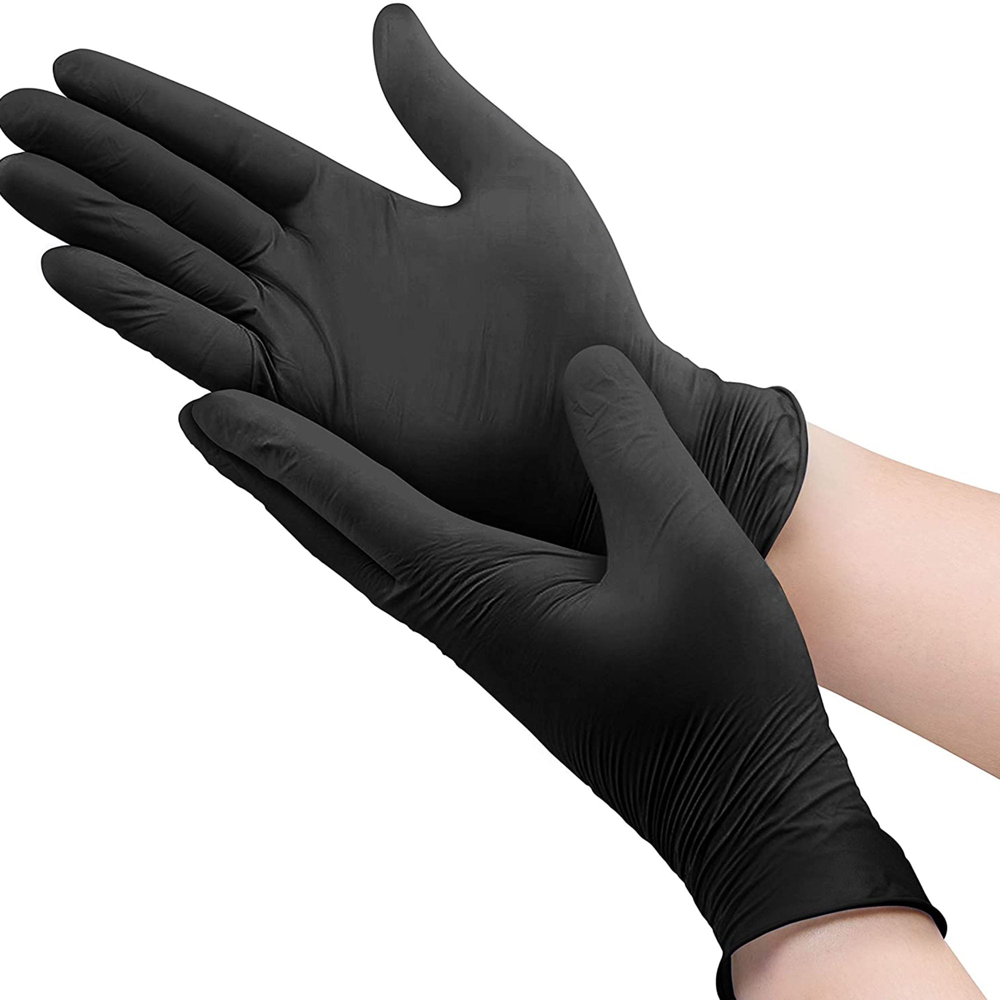 Microflex® MidKnight™ Touch 93-733 Nitrile Exam Glove, Small, Black (100 Units)