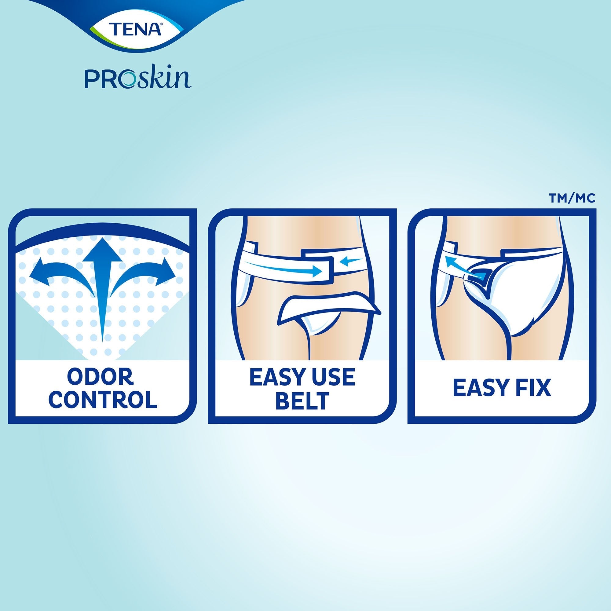 Tena® Flex™ Super Incontinence Belted Undergarment, Size 16 (1 Unit)