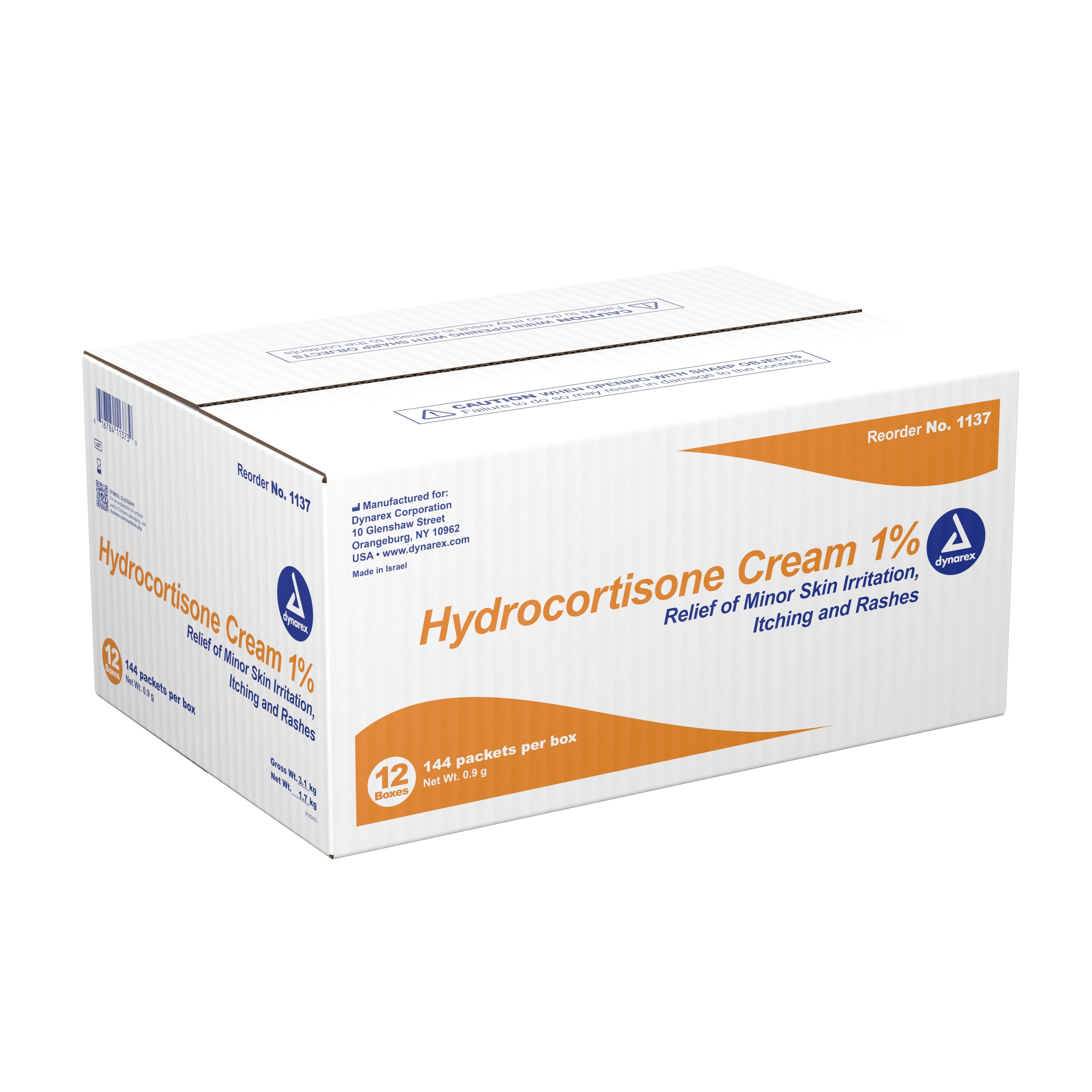 dynarex® Hydrocortisone Itch Relief (144 Units)