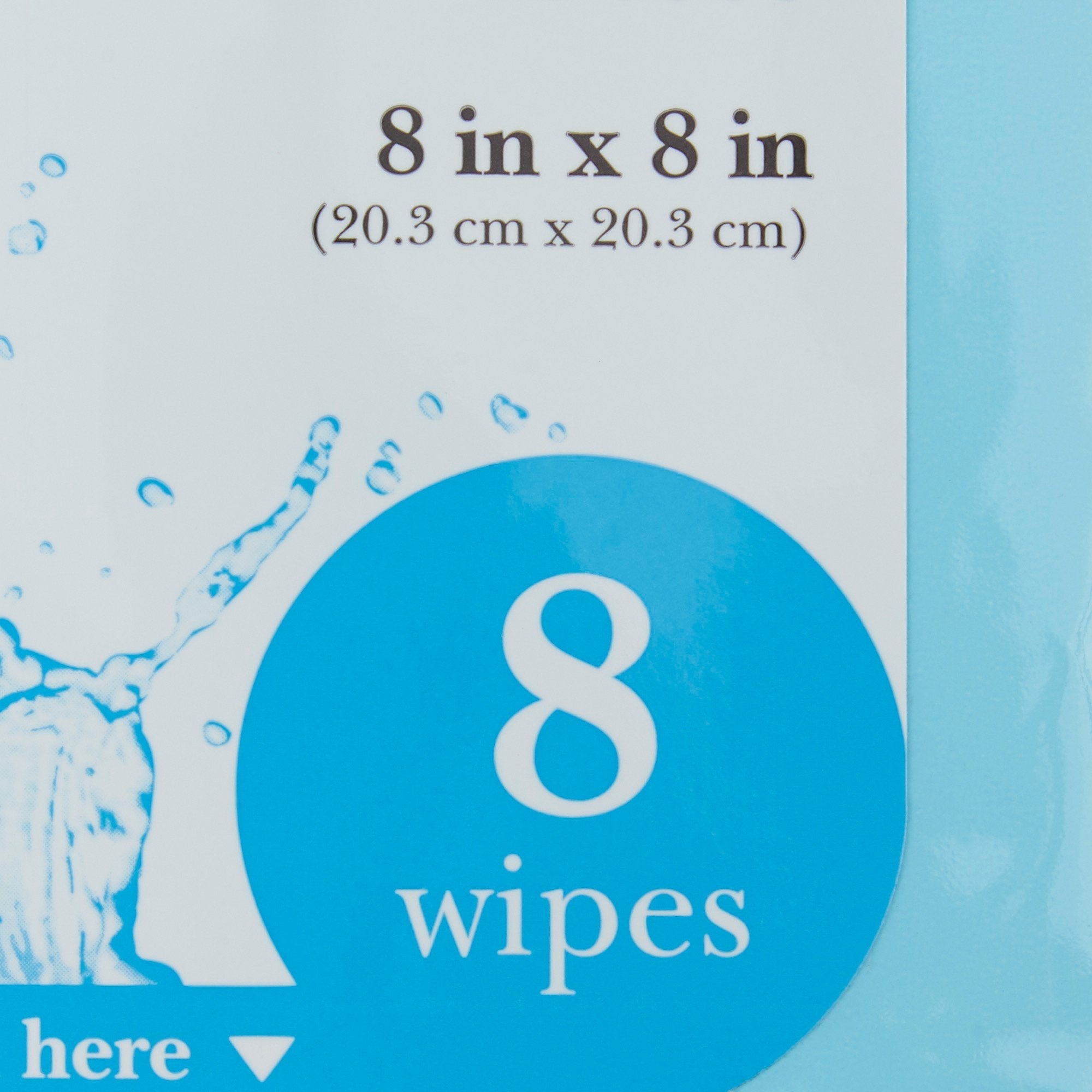 McKesson Scented Rinse-Free Bath Wipe, Soft Pack (8 Units)