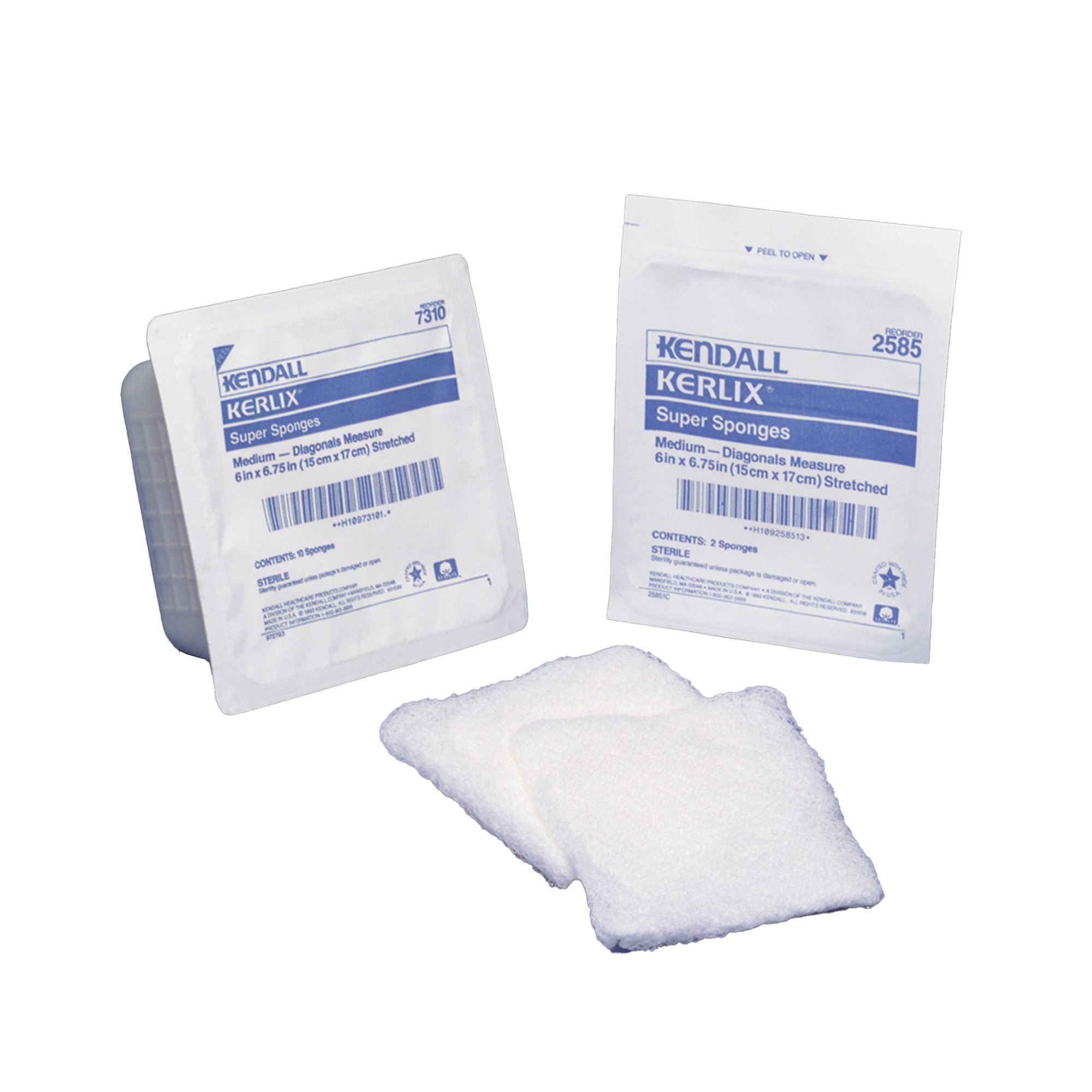 Kerlix™ Sterile USP Type VII Fluff Dressing, 6 x 6-3/4 Inch (1 Unit)