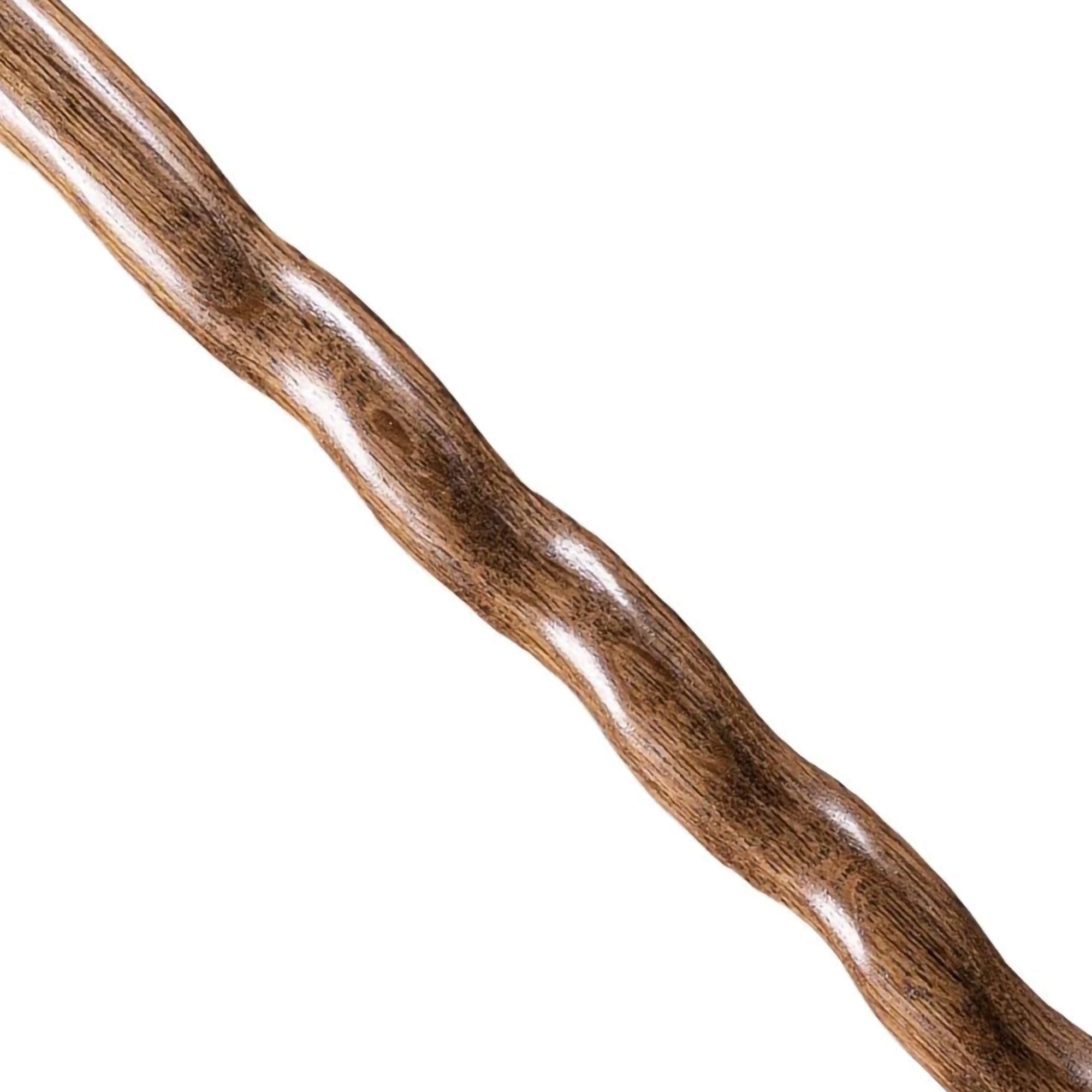 Brazos™ Twisted Oak Traditional Handcrafted Walking Cane, 37-Inch (1 Unit)