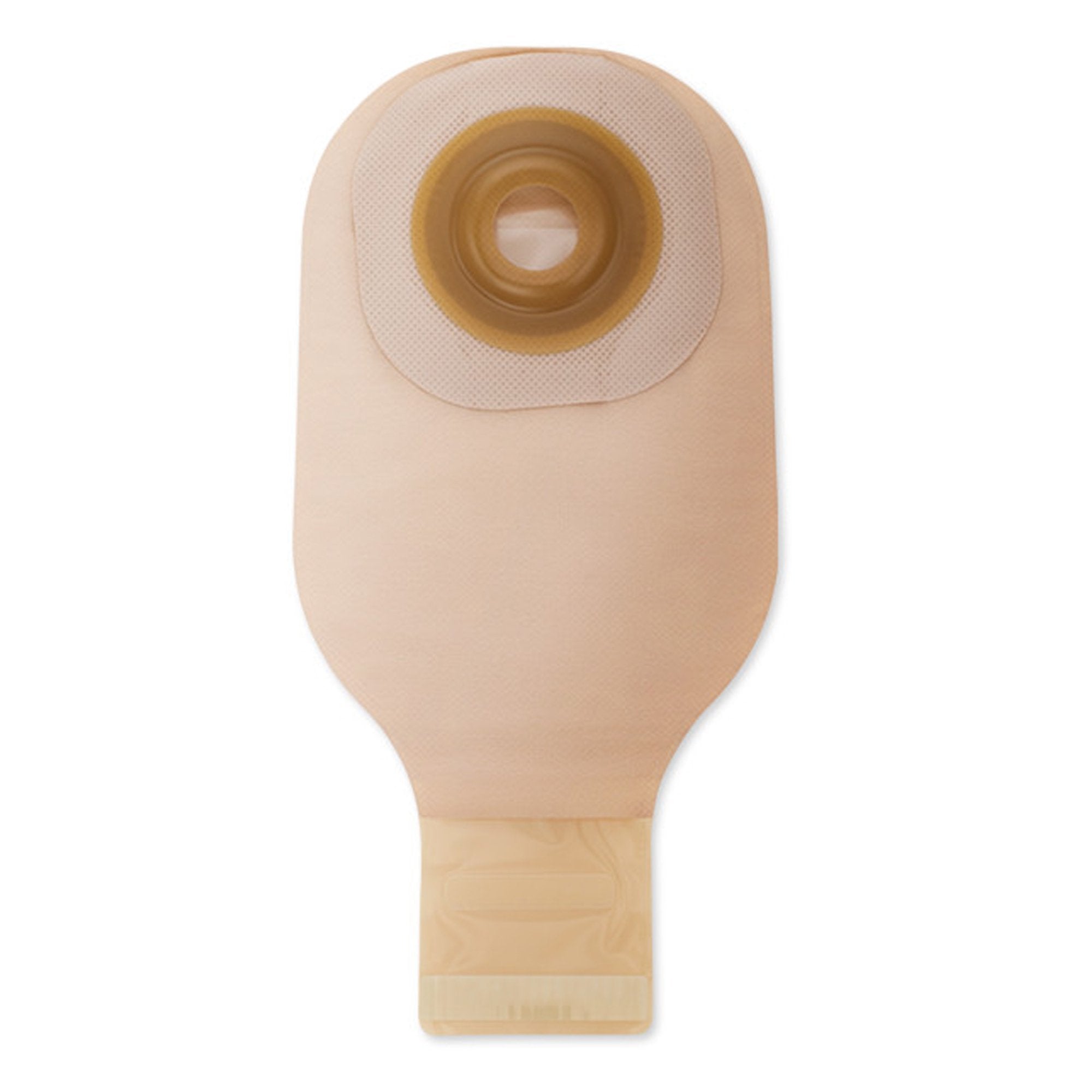 Premier™ Flextend™ One-Piece Drainable Beige Filtered Ostomy Pouch, 12 Inch Length, 1 Inch Stoma (5 Units)