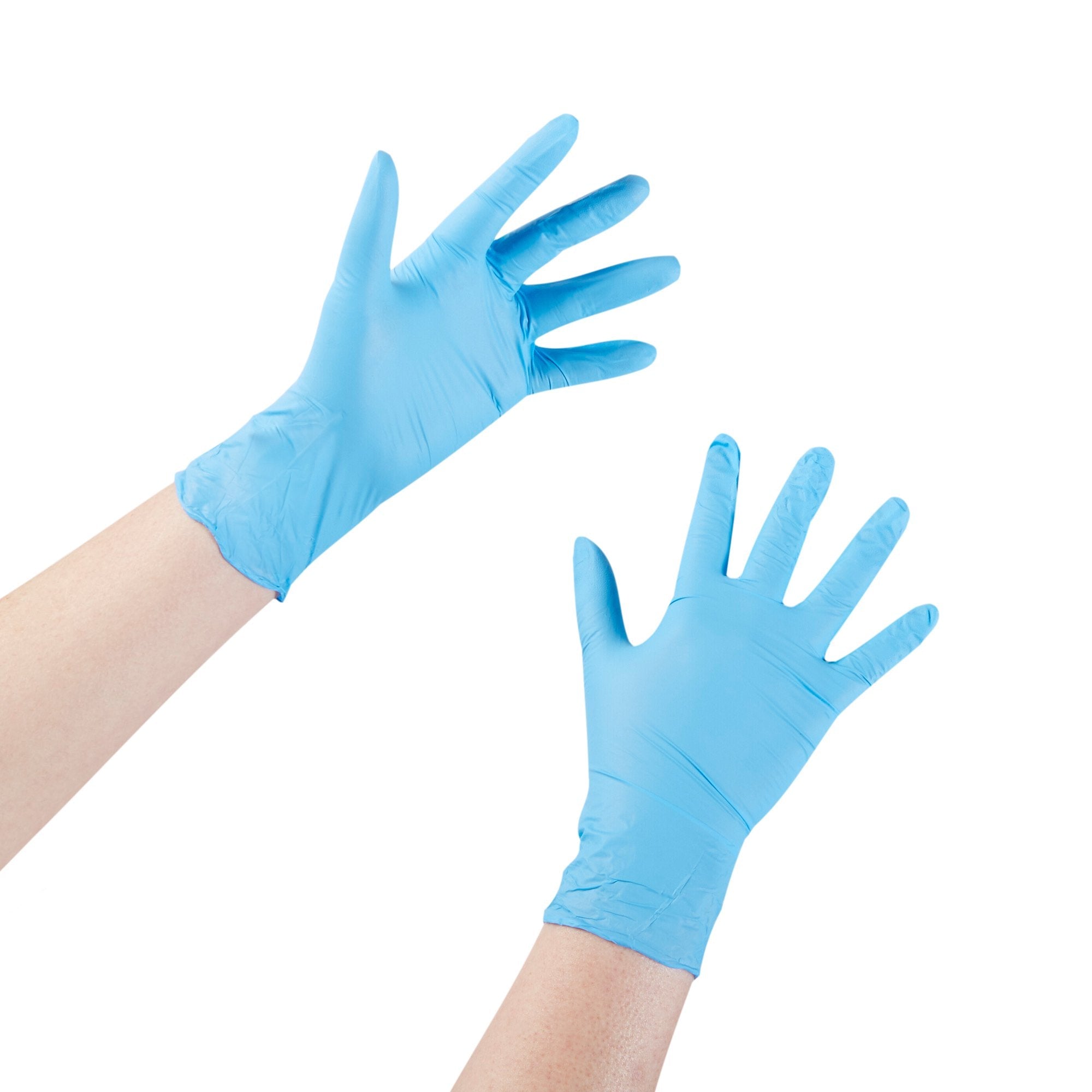 McKesson Confiderm® 3.8 Small Nitrile Exam Gloves, Blue - 100 Pack