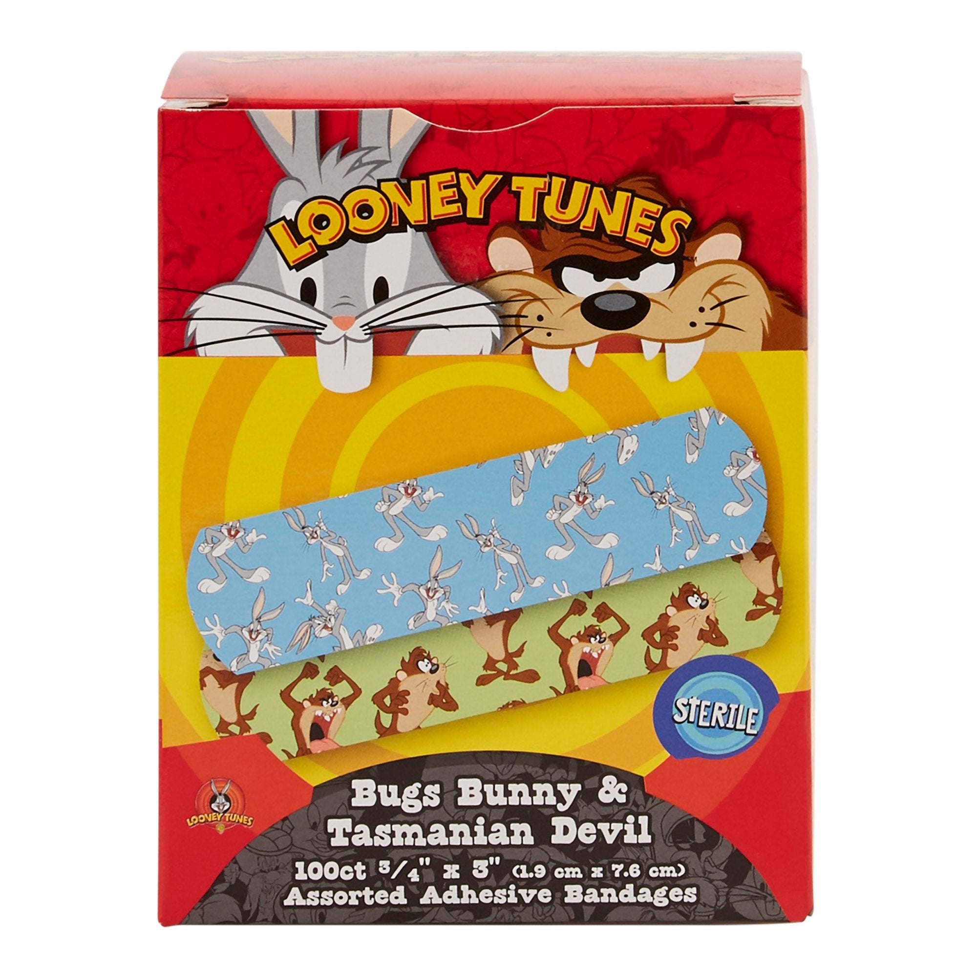 Looney Tunes™ Stat Strip® Adhesive Strip, ¾ x 3 Inch (100 Units)