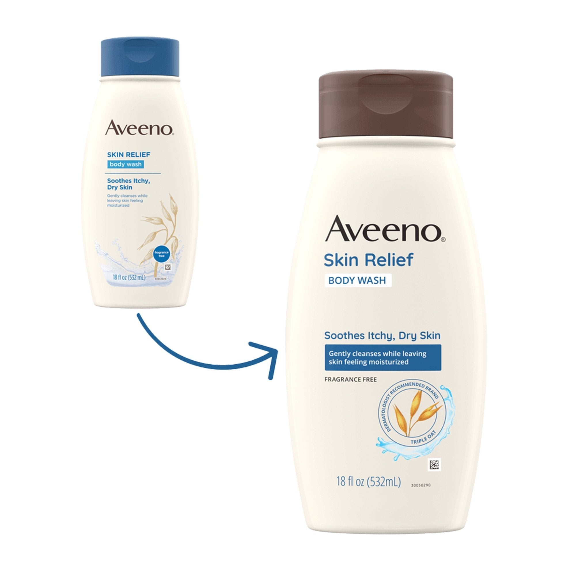 Aveeno® Skin Relief Body Wash, 12 oz. Bottle (12 Units)