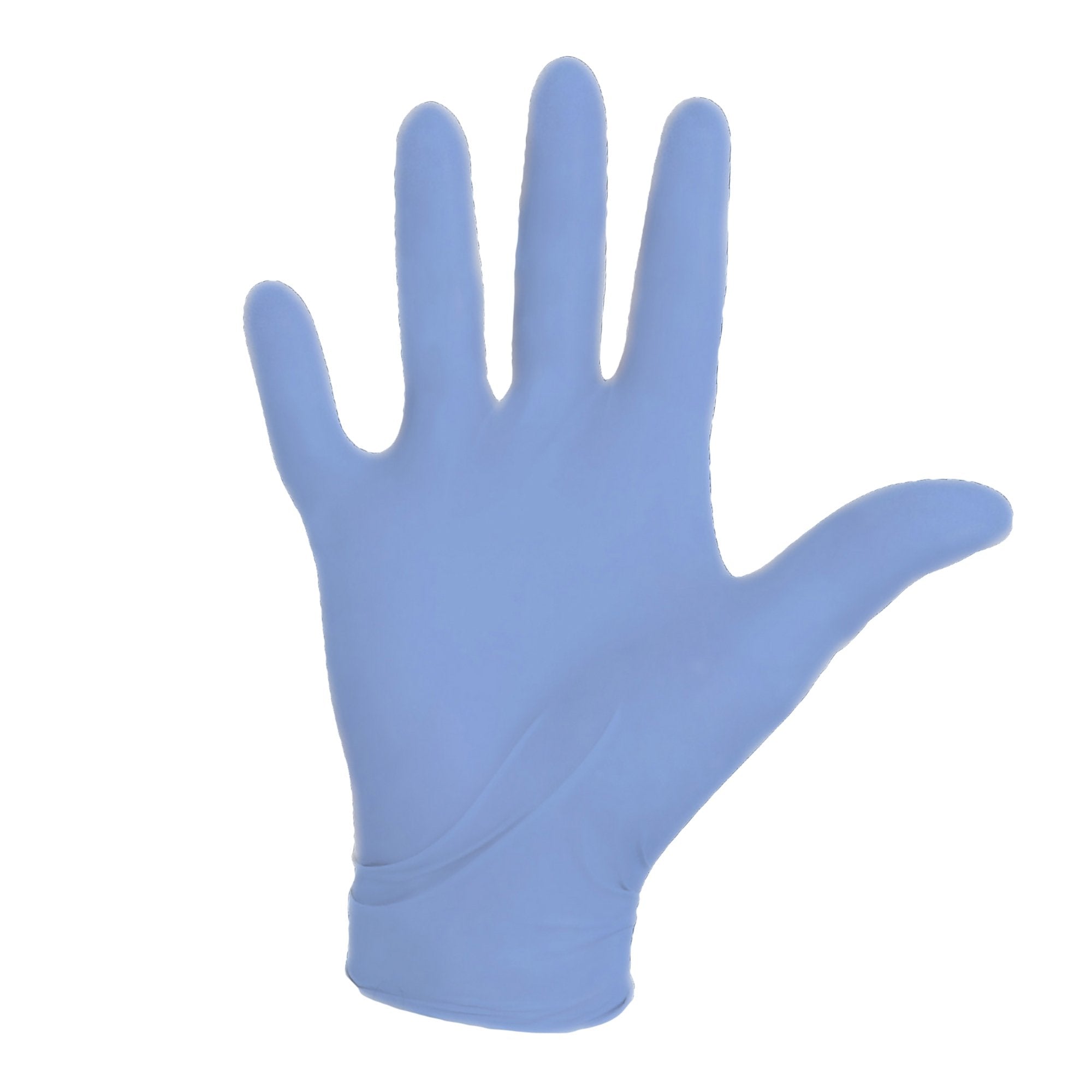 Aquasoft® Nitrile Standard Cuff Length Exam Glove, Small, Blue (3000 Units)