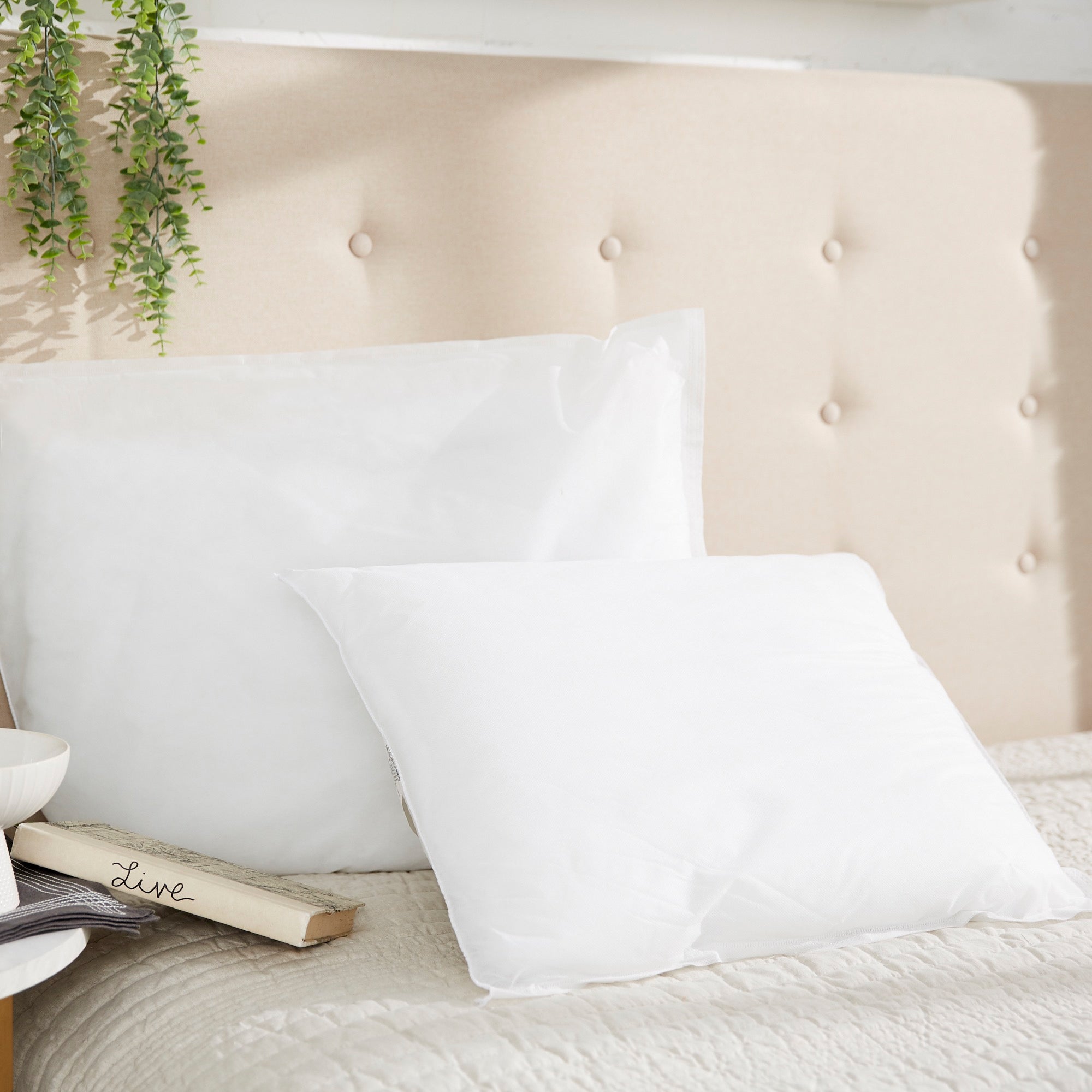 McKesson Disposable Bed Pillow - 20x26" White Comfort Pack of 12