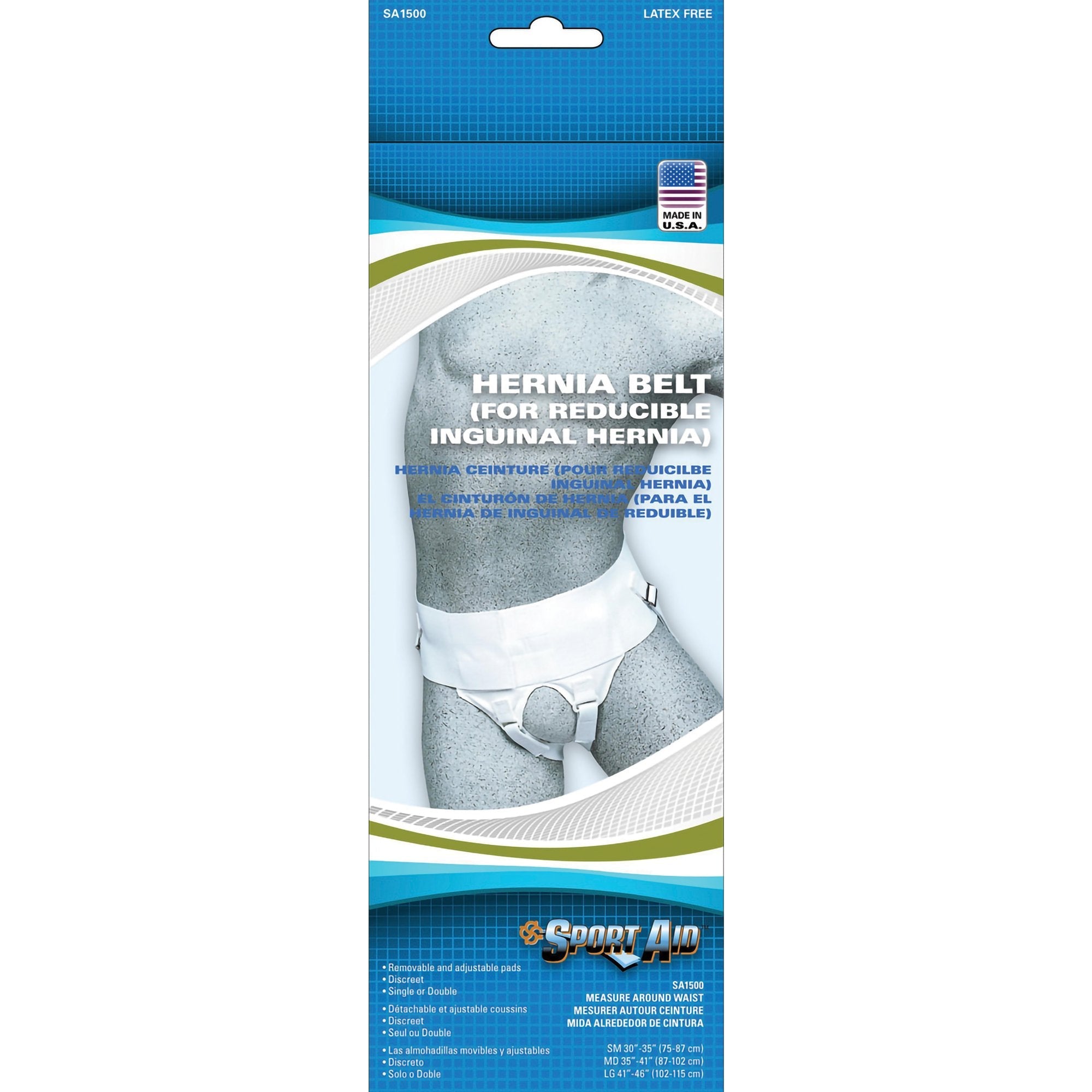 Sport Aid™ Hernia Belt, Small (1 Unit)