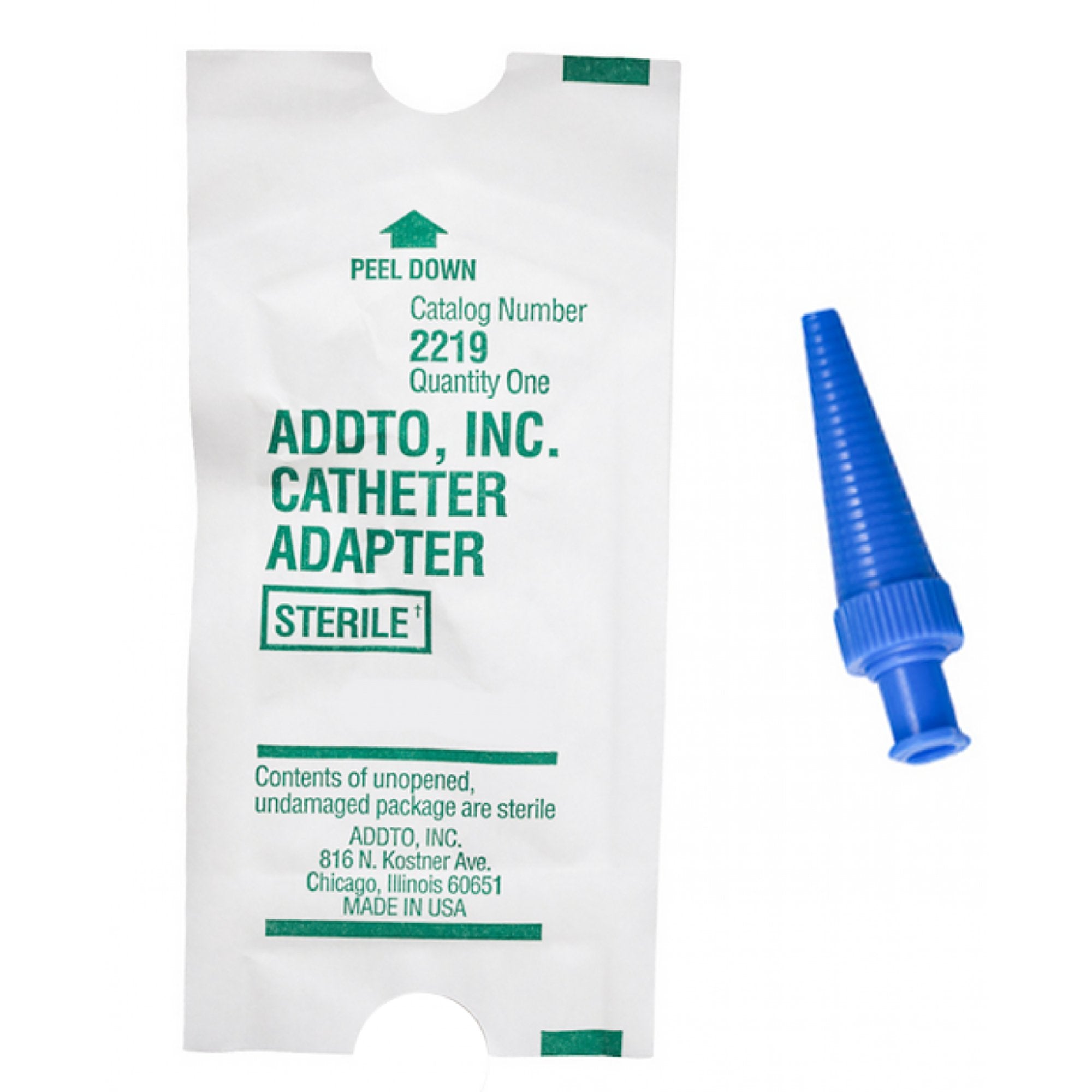 Addto Catheter / Syringe Adapter (100 Units)