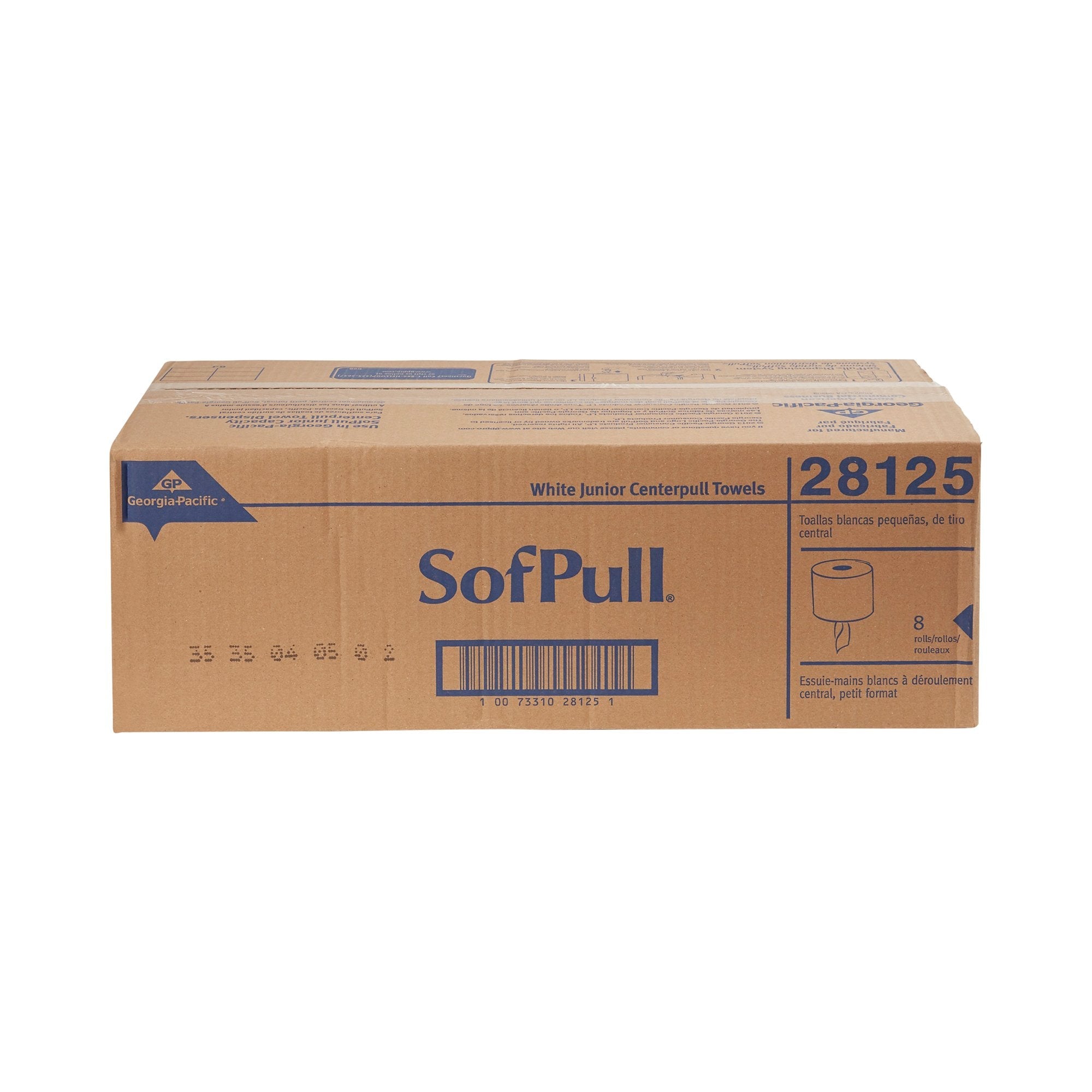 SofPull® White Paper Towel, 4795 Feet, 8 Rolls per Case (8 Units)