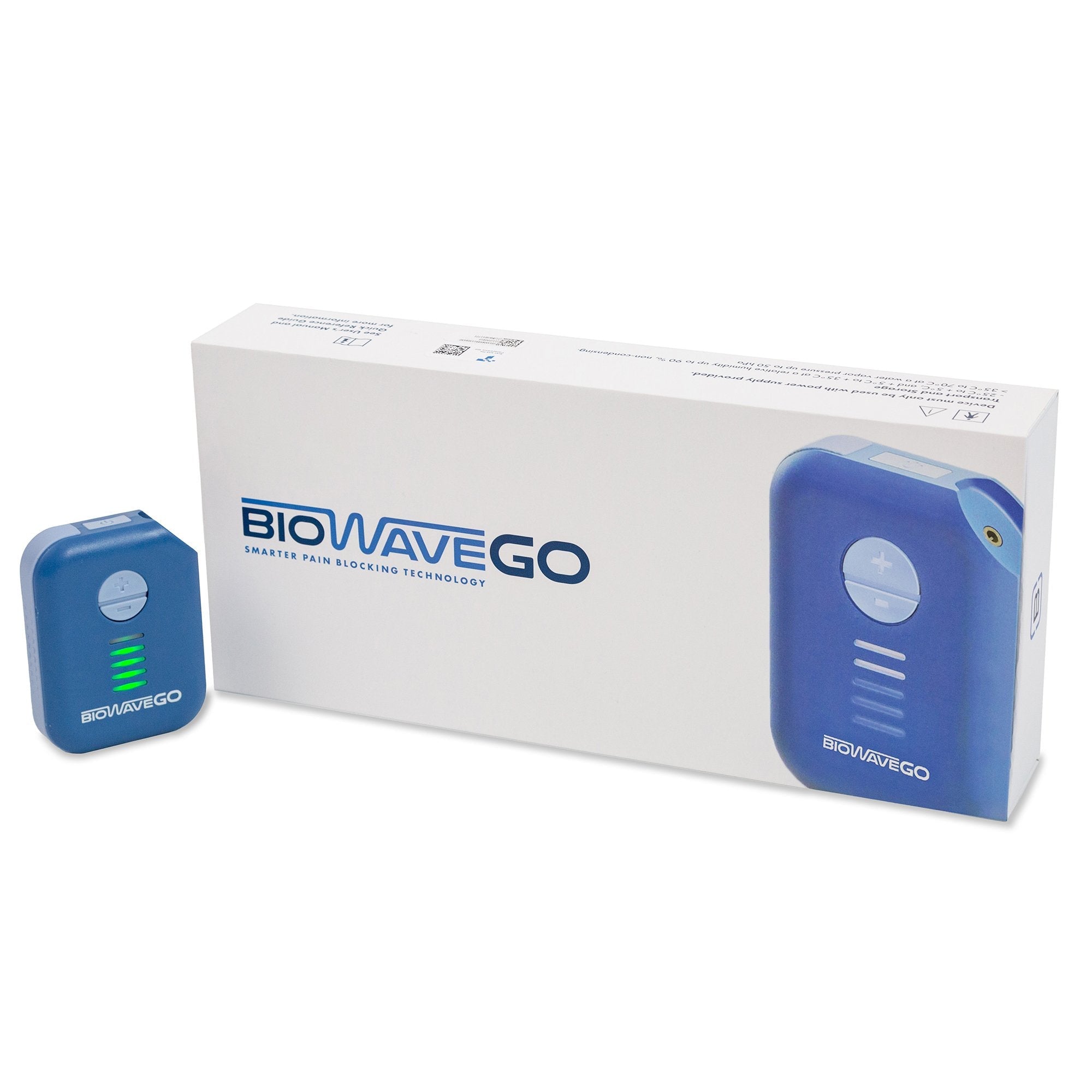 BioWaveGO Pain Relief Device for Back, Hip, Shoulder - Nerve Stimulator (1 Unit)