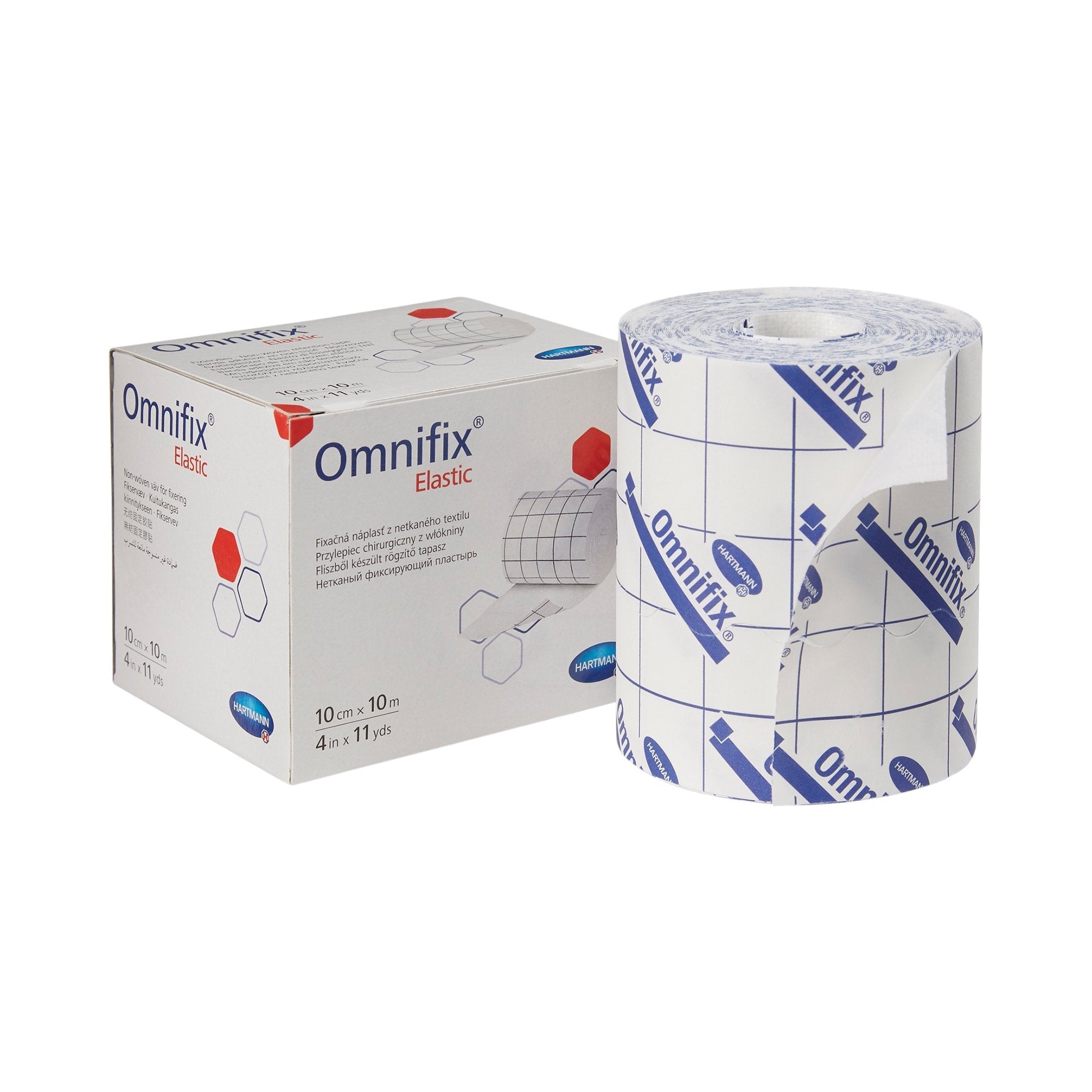 Omnifix® Nonwoven Dressing Retention Tape, 4 Inch x 10 Yard, White (1 Unit)