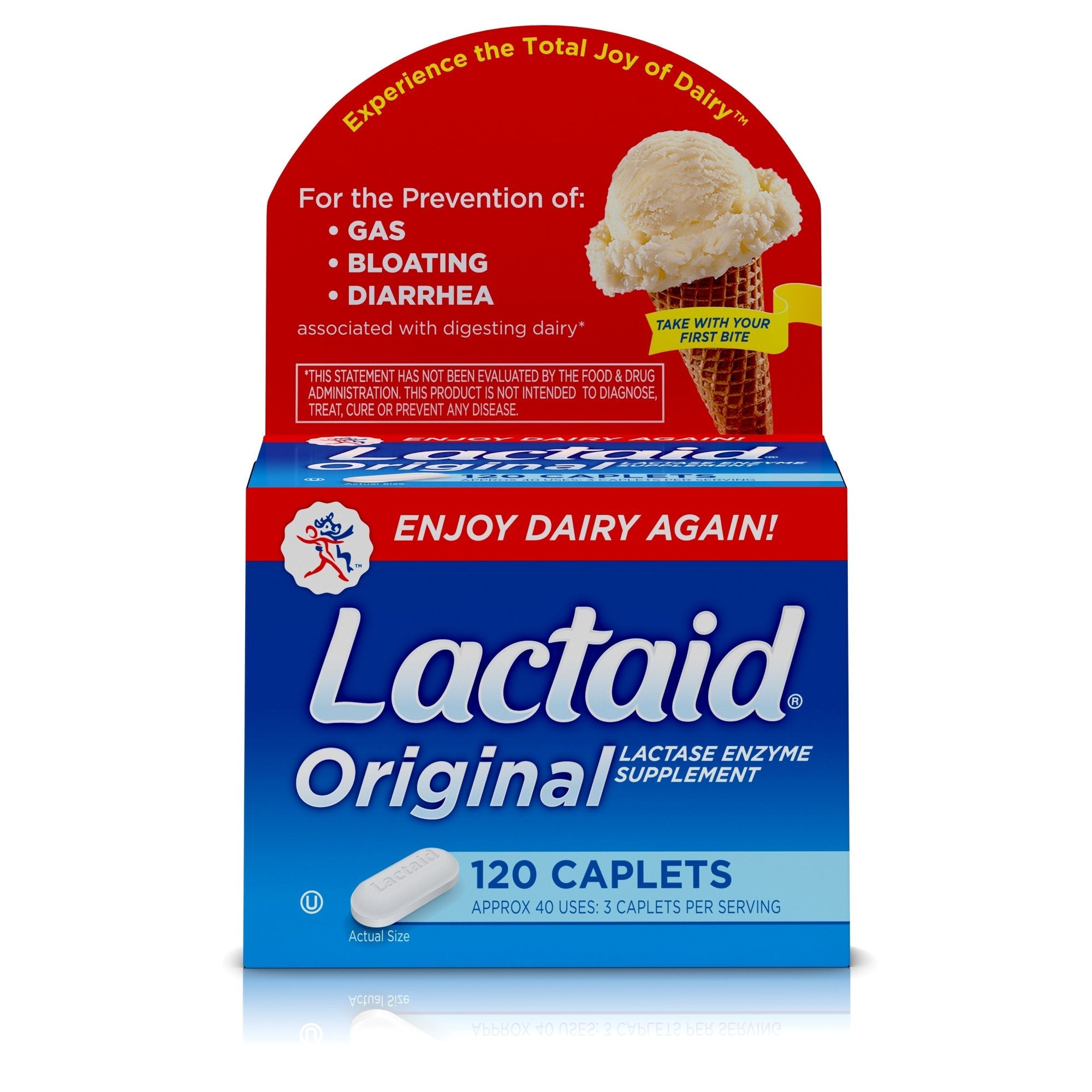 Lactaid® Original Lactase Enzyme Dietary Supplement (1 Unit)