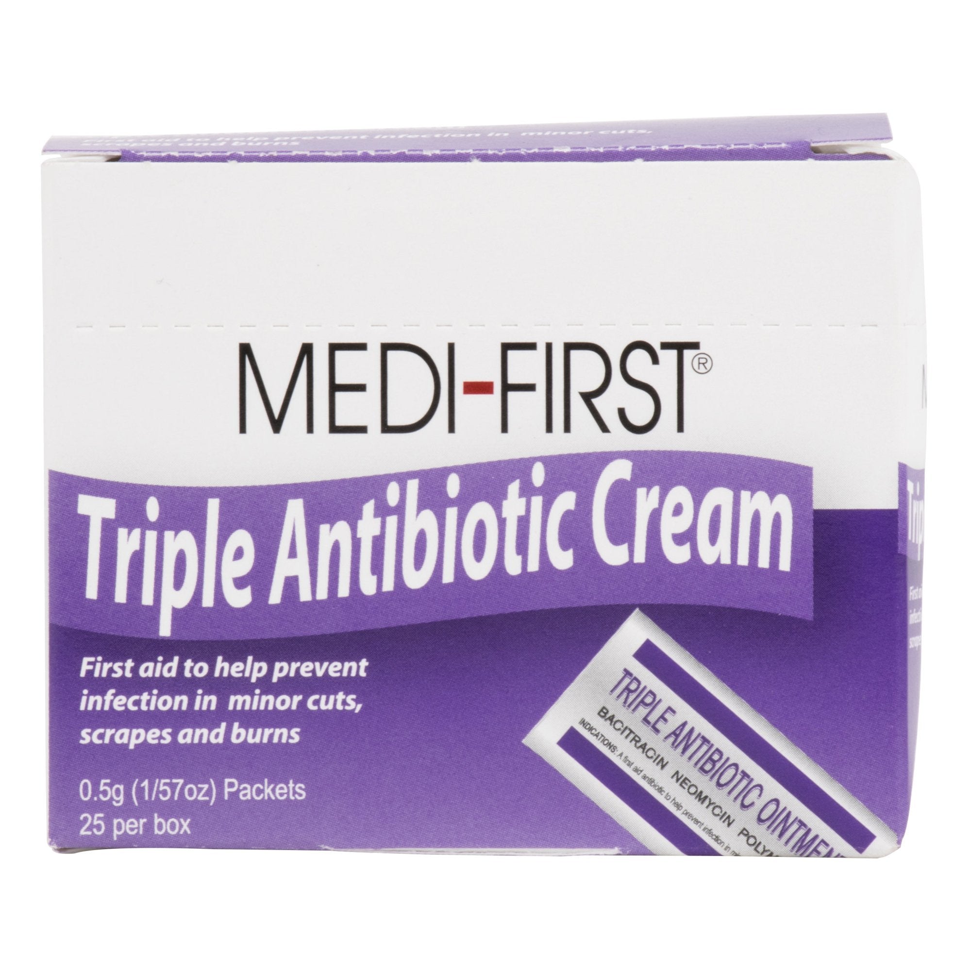 Medi-First® Bacitracin / Neomycin / Polymyxin B First Aid Antibiotic (25 Units)