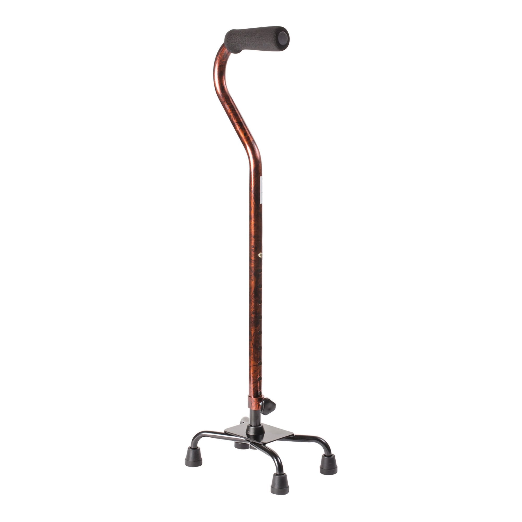 DMI® Adjustable Quad Cane, Copper Swirl (1 Unit)