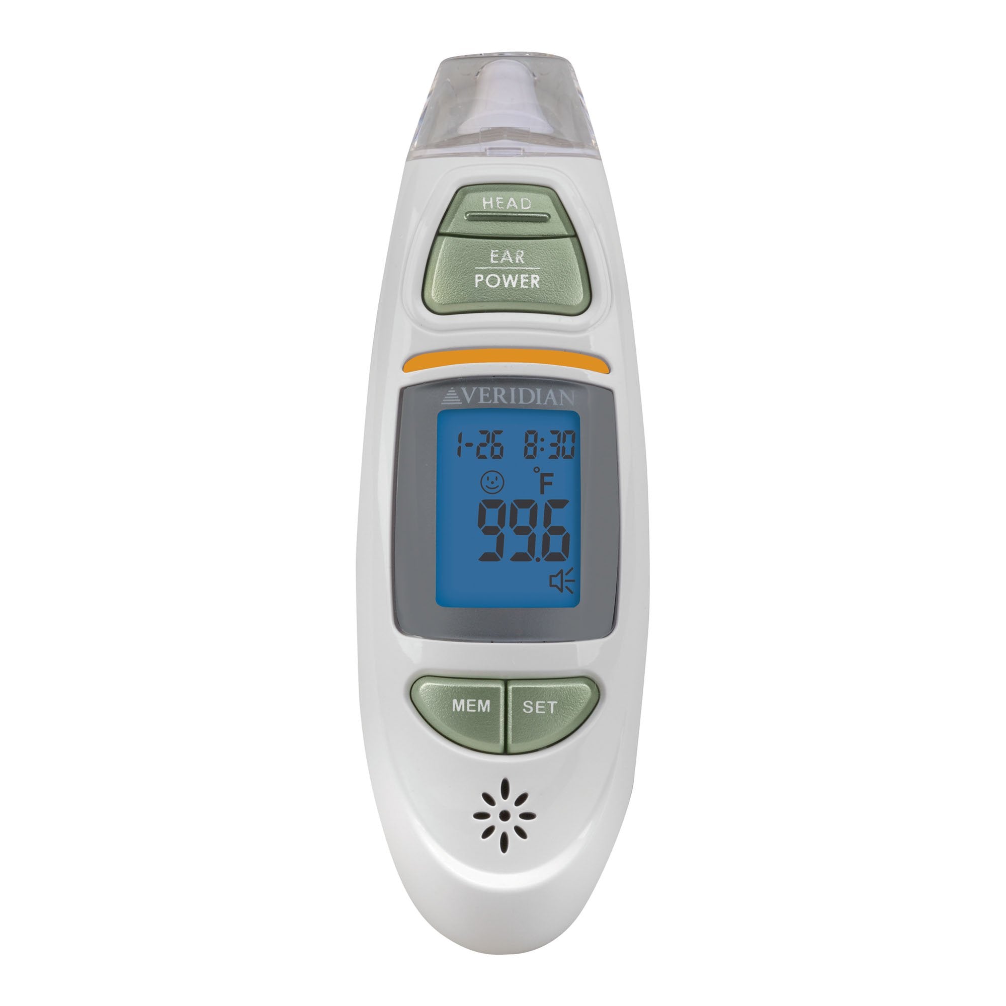 Veridian Infrared Thermometer, Tympanic Ear Digital Talking Thermometer (1 Unit)